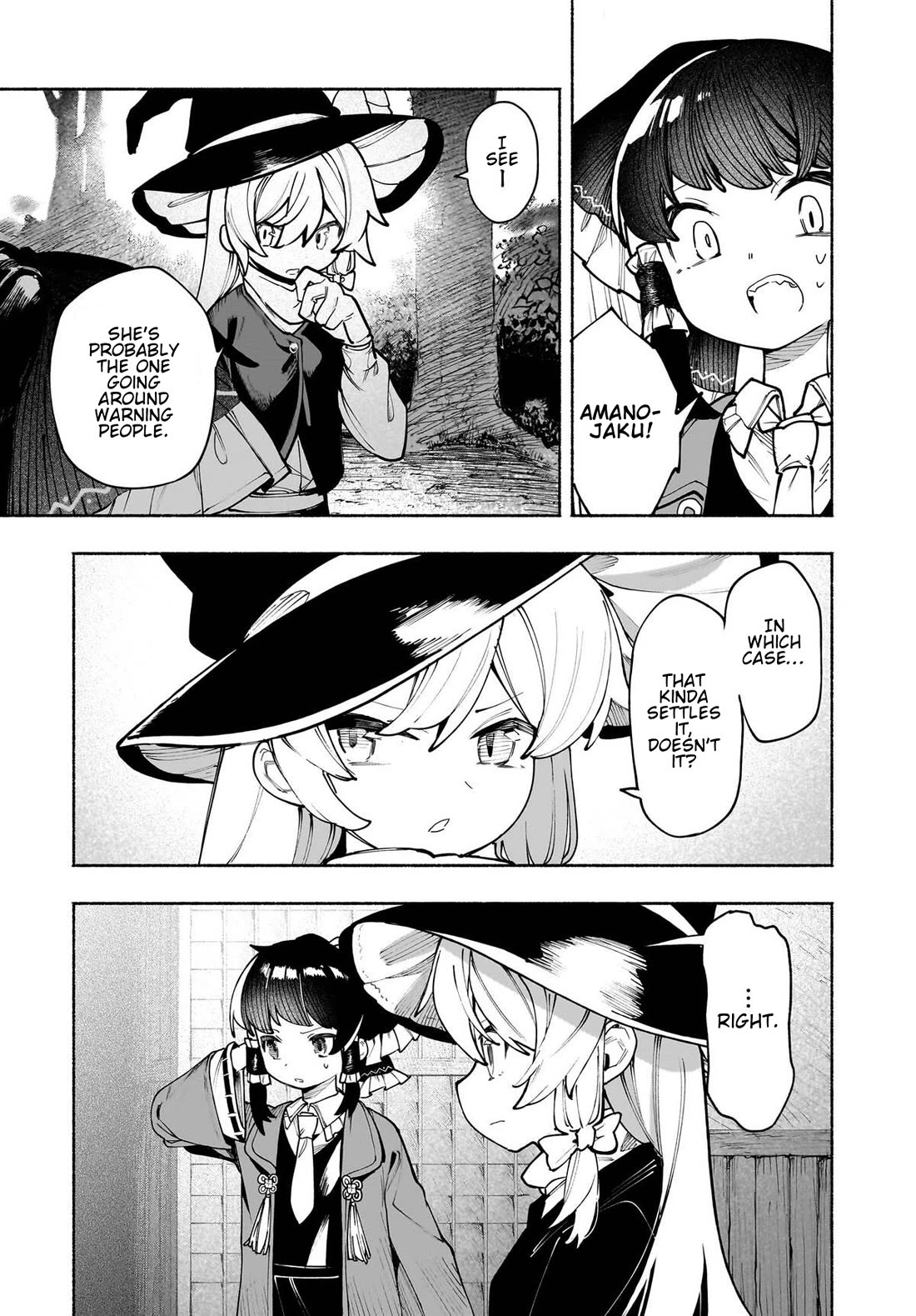 Touhou Chireikiden - Cheating Detective Satori Chapter 54 page 13 - Chapter 54: The Shining Needle Strikes the Castle Like an Arrow (Pt. IV)