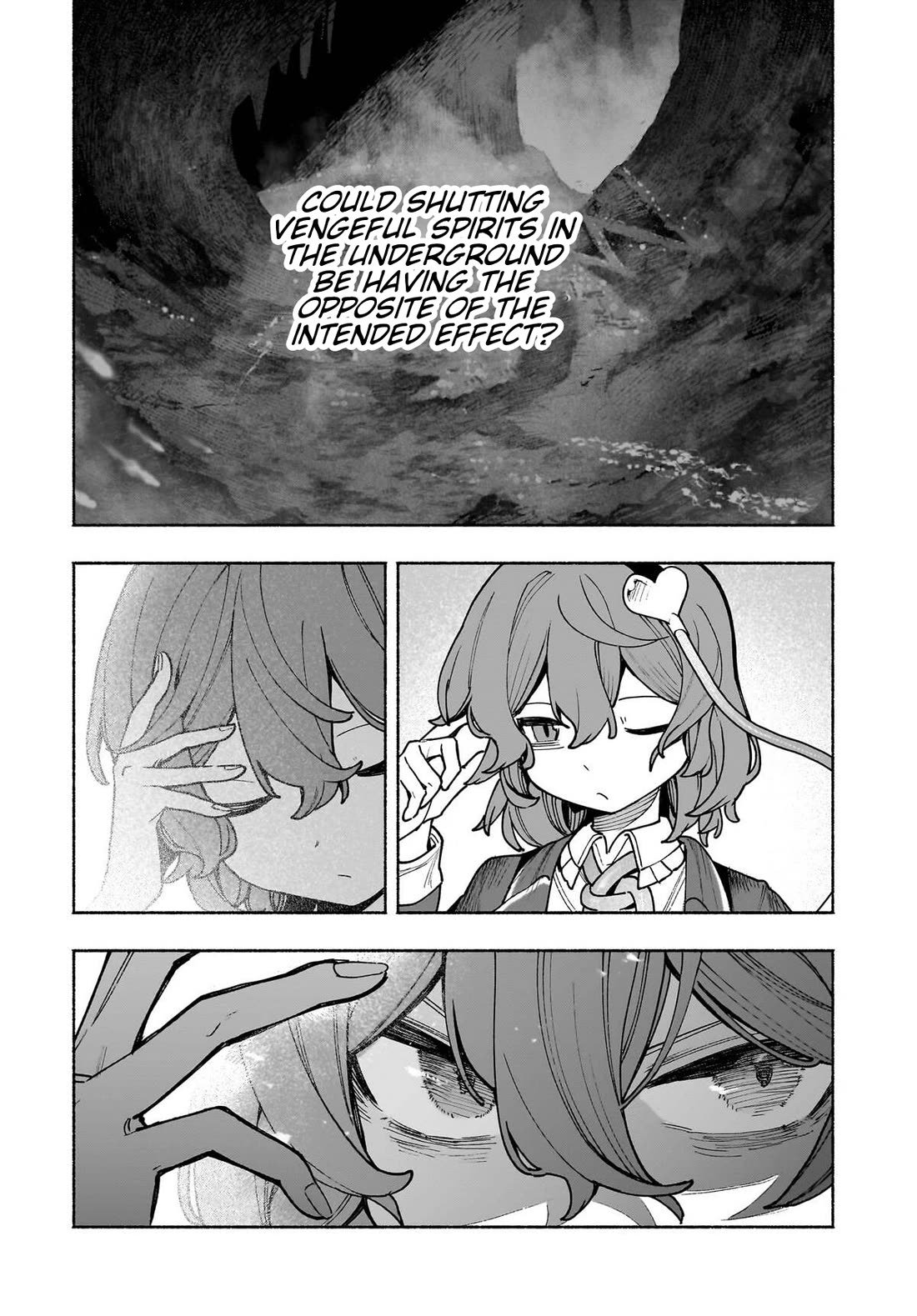 Touhou Chireikiden - Cheating Detective Satori Chapter 54 page 19 - Chapter 54: The Shining Needle Strikes the Castle Like an Arrow (Pt. IV)