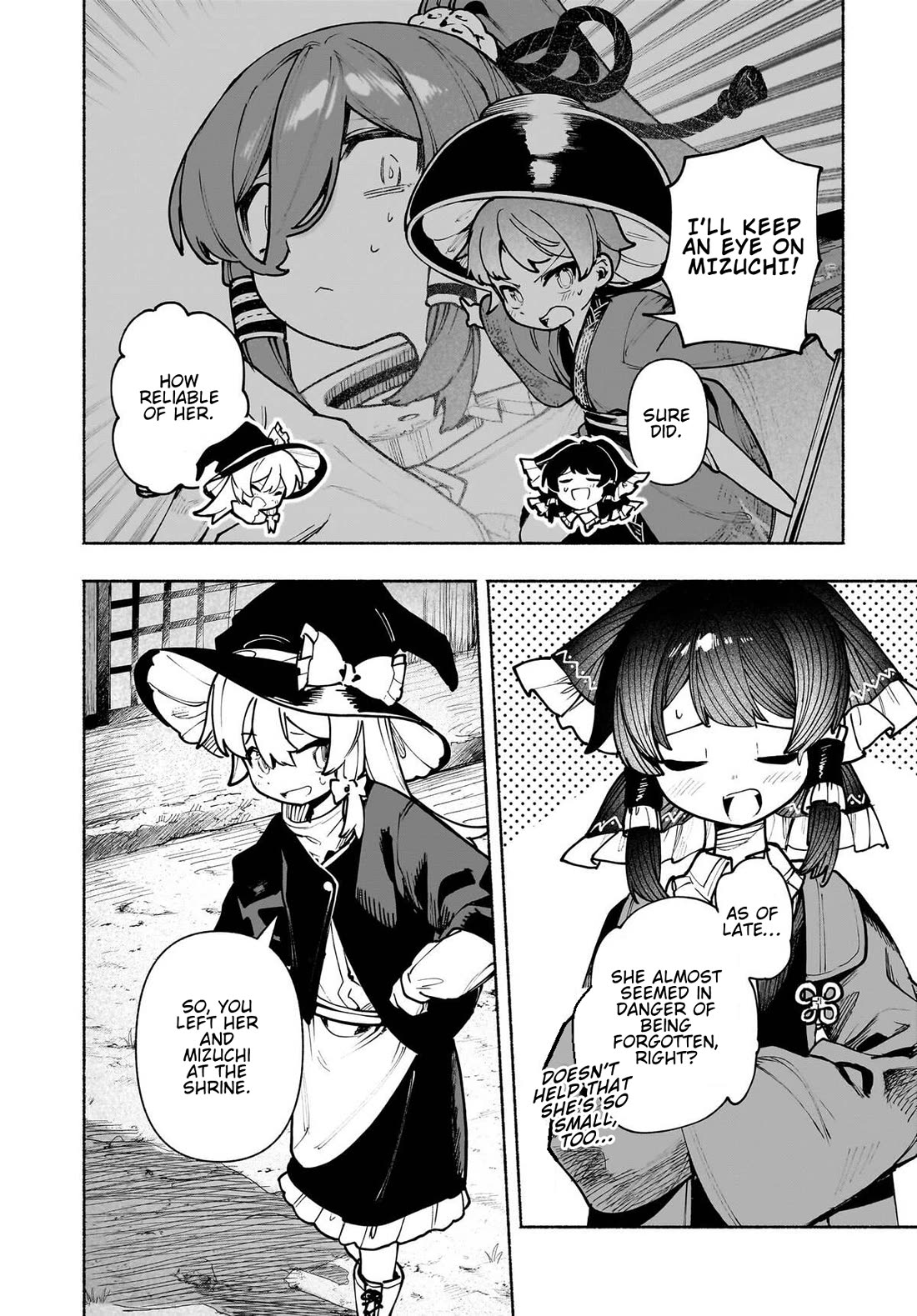 Touhou Chireikiden - Cheating Detective Satori Chapter 54 page 2 - Chapter 54: The Shining Needle Strikes the Castle Like an Arrow (Pt. IV)