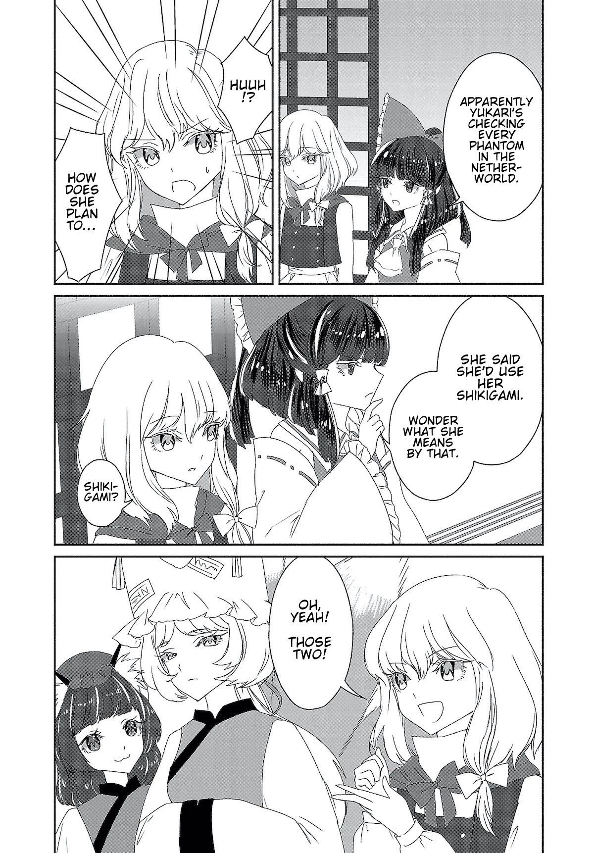 Touhou Chireikiden - Cheating Detective Satori Chapter 6 page 10 - Chapter 6: Ghostly Friend’s Dream Divination High in Spirits (Pt. II)
