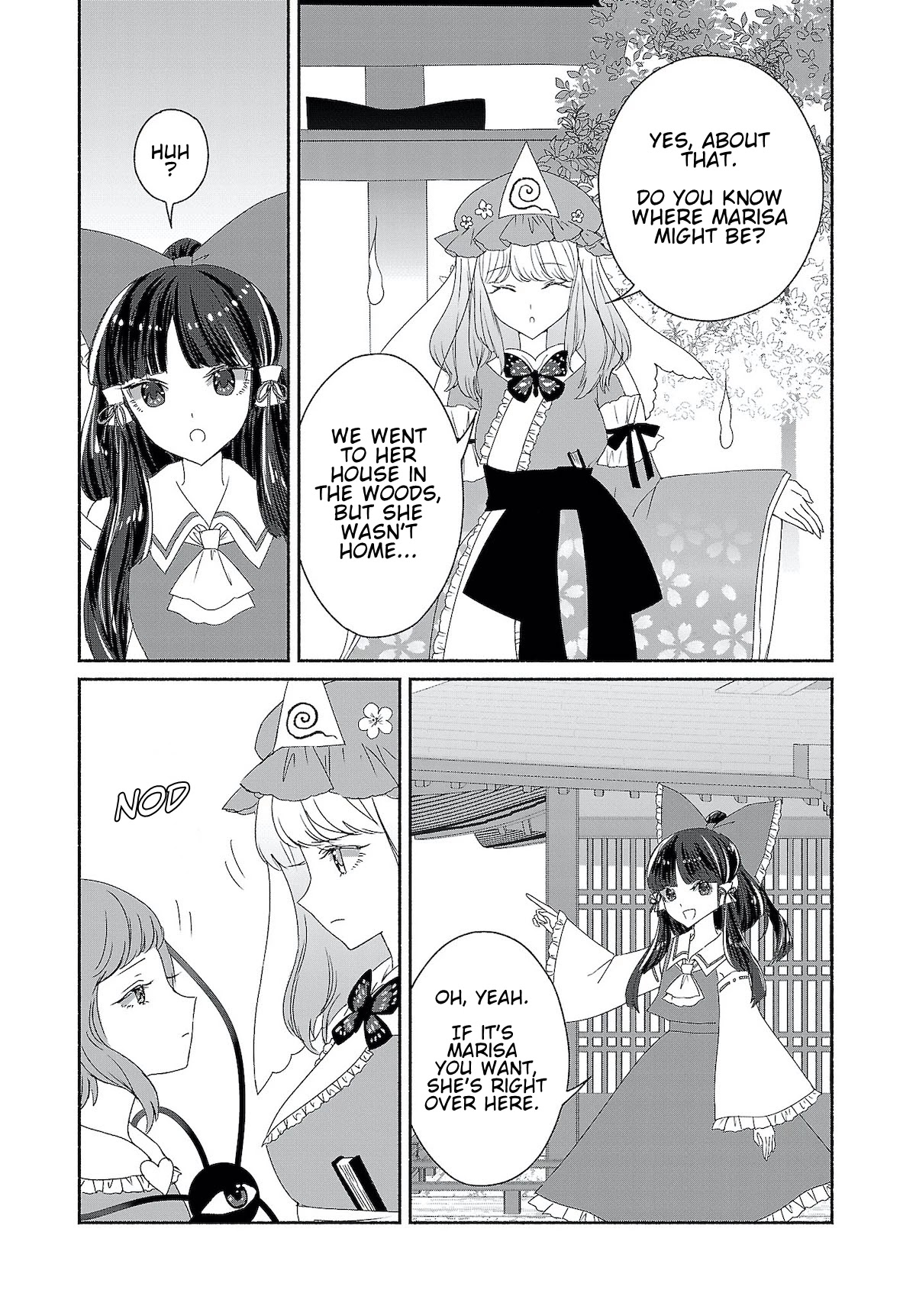 Touhou Chireikiden - Cheating Detective Satori Chapter 6 page 13 - Chapter 6: Ghostly Friend’s Dream Divination High in Spirits (Pt. II)