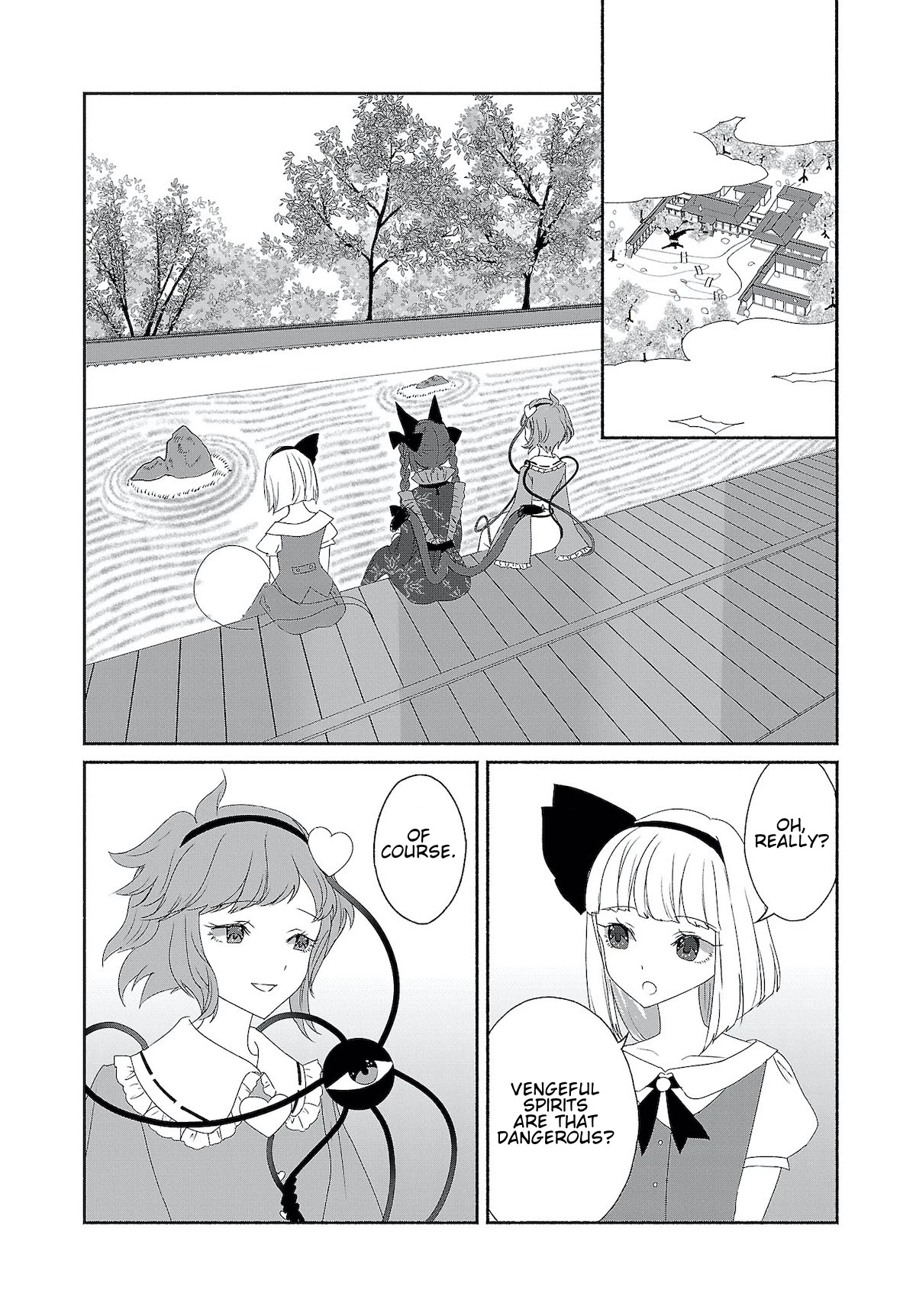 Touhou Chireikiden - Cheating Detective Satori Chapter 6 page 2 - Chapter 6: Ghostly Friend’s Dream Divination High in Spirits (Pt. II)