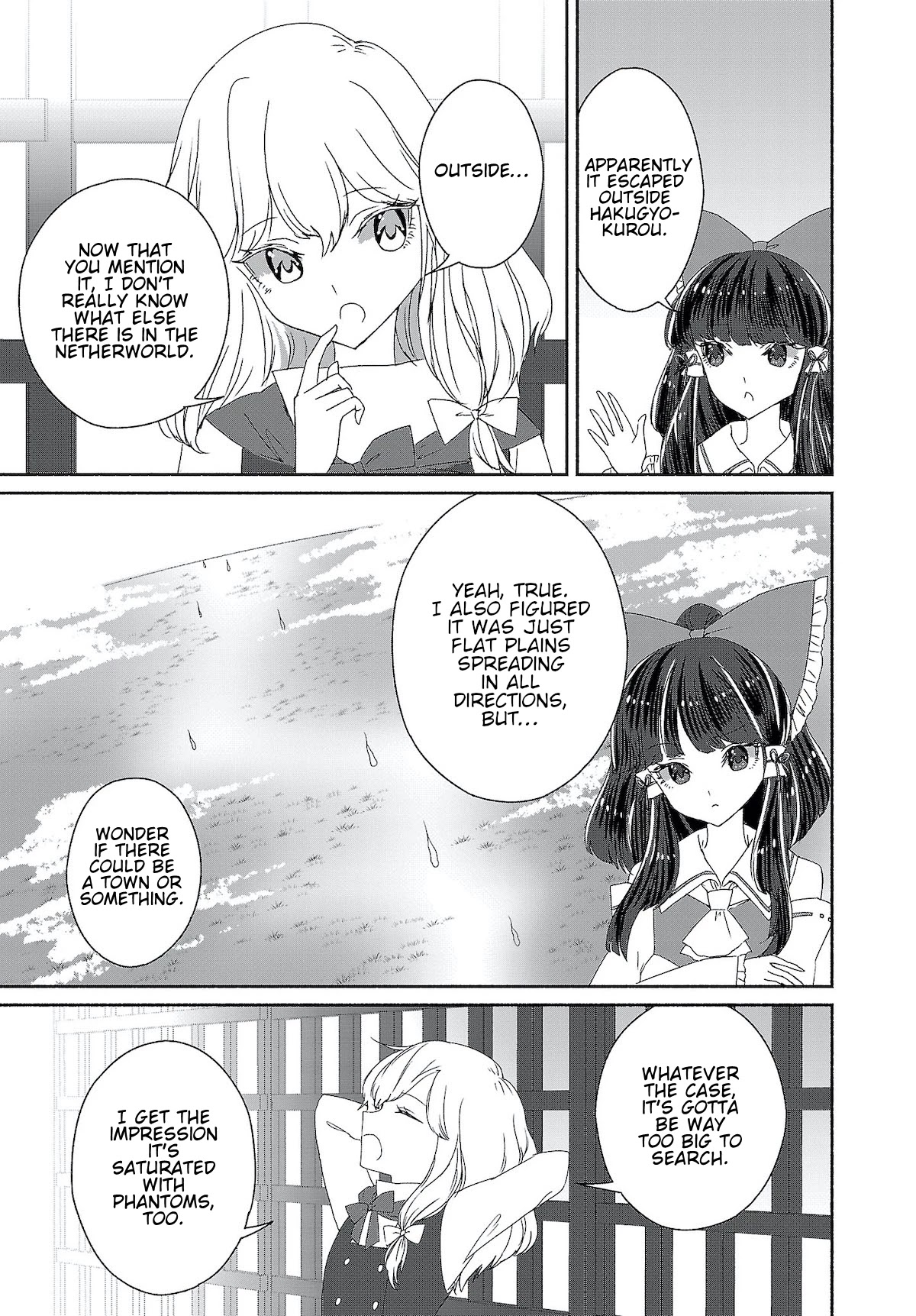 Touhou Chireikiden - Cheating Detective Satori Chapter 6 page 9 - Chapter 6: Ghostly Friend’s Dream Divination High in Spirits (Pt. II)