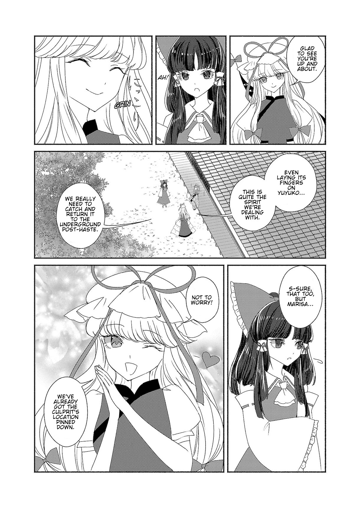 Touhou Chireikiden - Cheating Detective Satori Chapter 7 page 8 - Chapter 7: Ghostly Friend’s Dream Divination High in Spirits (Pt. III)