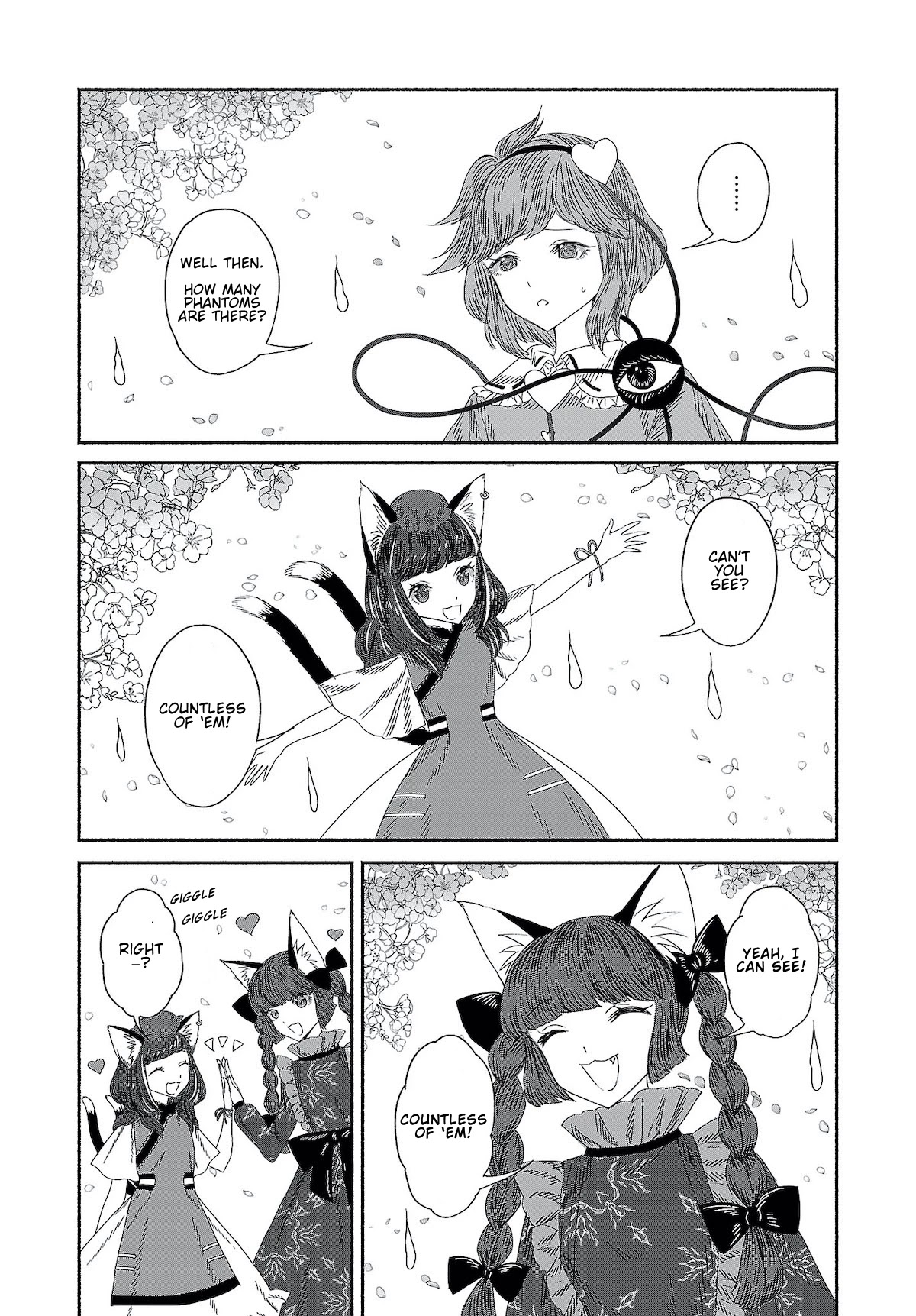 Touhou Chireikiden - Cheating Detective Satori Chapter 8 page 11 - Chapter 8: Ghostly Friend’s Dream Divination High in Spirits (Pt. IV)