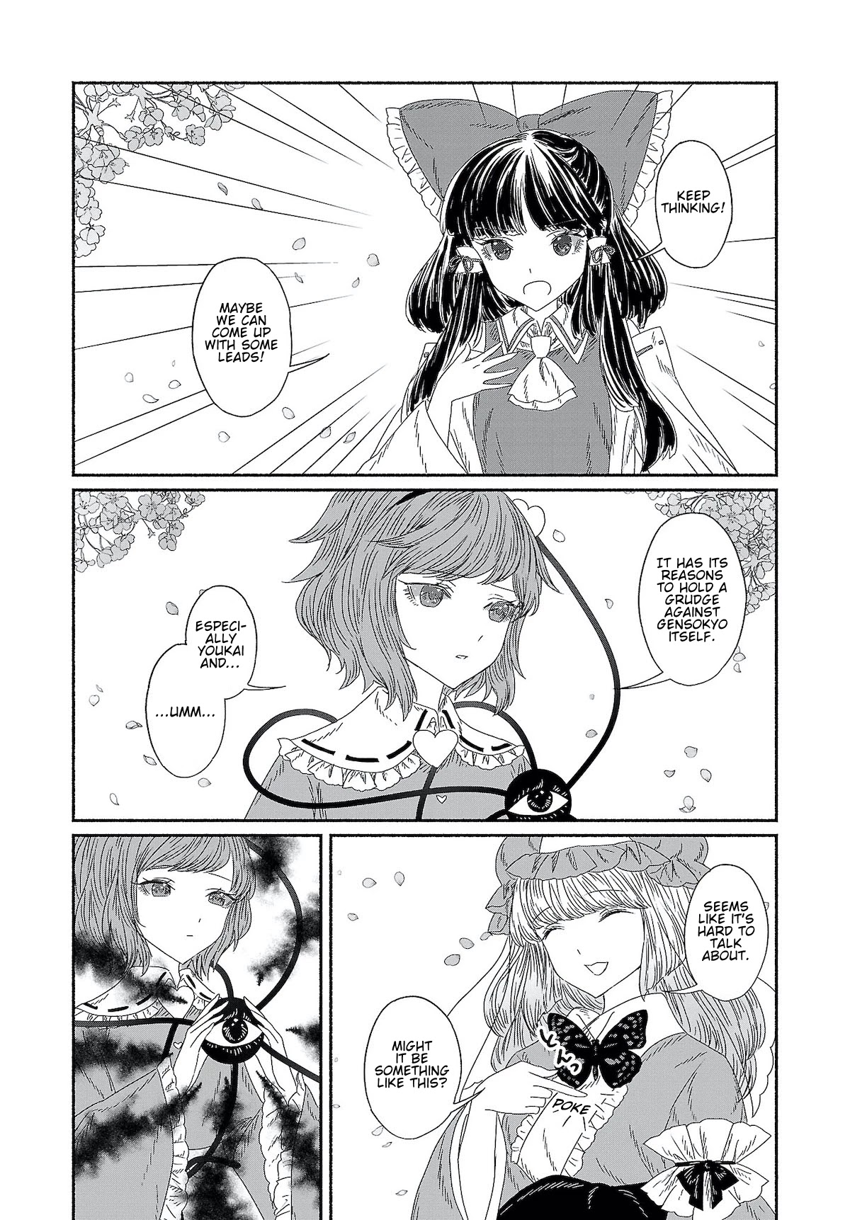 Touhou Chireikiden - Cheating Detective Satori Chapter 8 page 16 - Chapter 8: Ghostly Friend’s Dream Divination High in Spirits (Pt. IV)