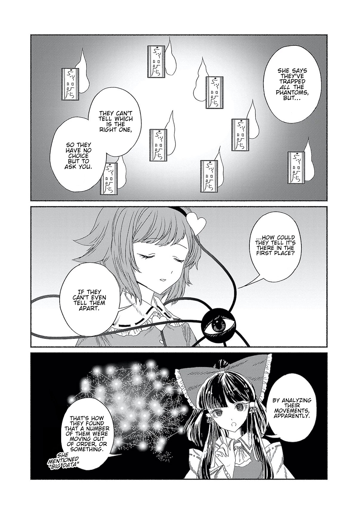 Touhou Chireikiden - Cheating Detective Satori Chapter 8 page 4 - Chapter 8: Ghostly Friend’s Dream Divination High in Spirits (Pt. IV)