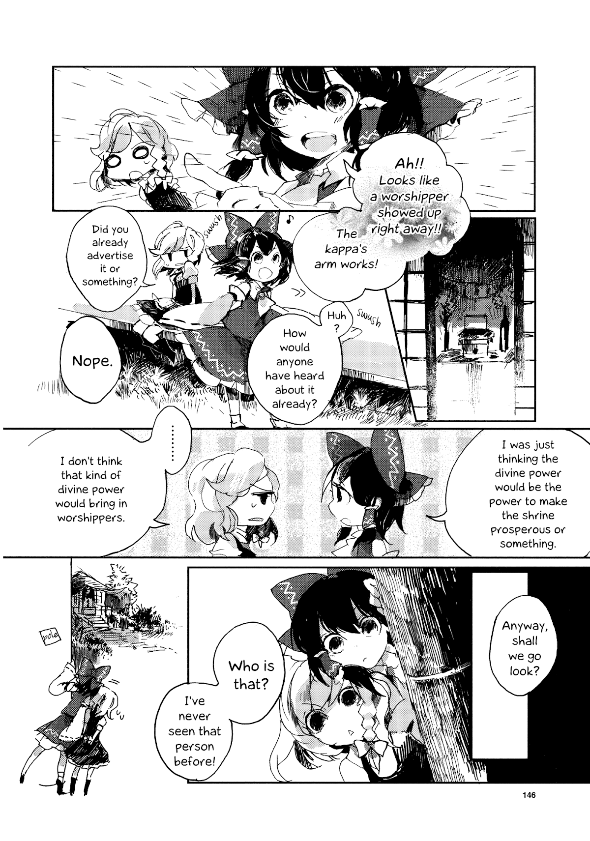 Touhou Ibarakasen - Wild and Horned Hermit Chapter 1 page 13 - Chapter 1: The One-Armed Horned Hermit