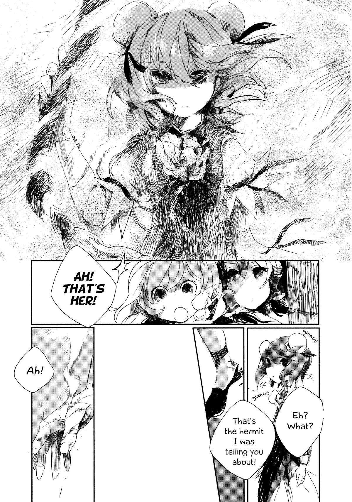 Touhou Ibarakasen - Wild and Horned Hermit Chapter 1 page 14 - Chapter 1: The One-Armed Horned Hermit