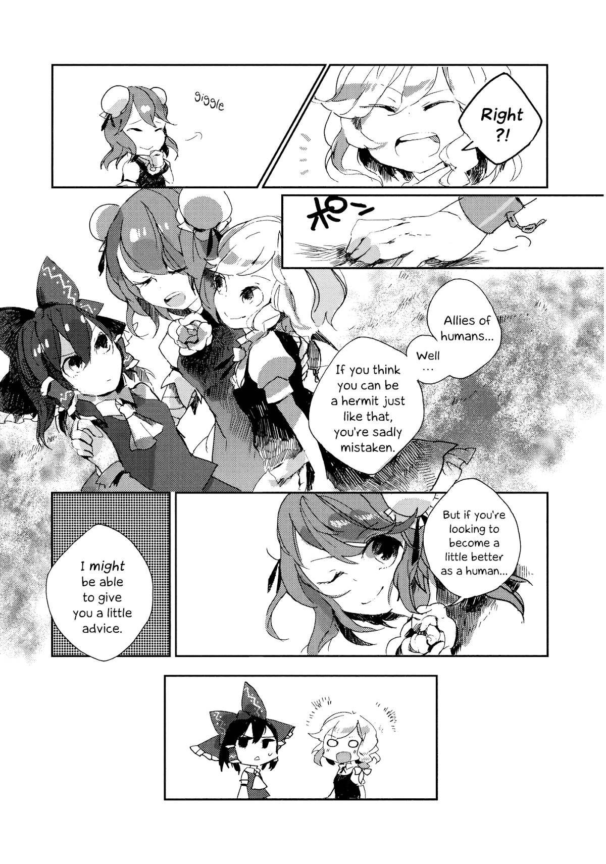 Touhou Ibarakasen - Wild and Horned Hermit Chapter 1 page 24 - Chapter 1: The One-Armed Horned Hermit