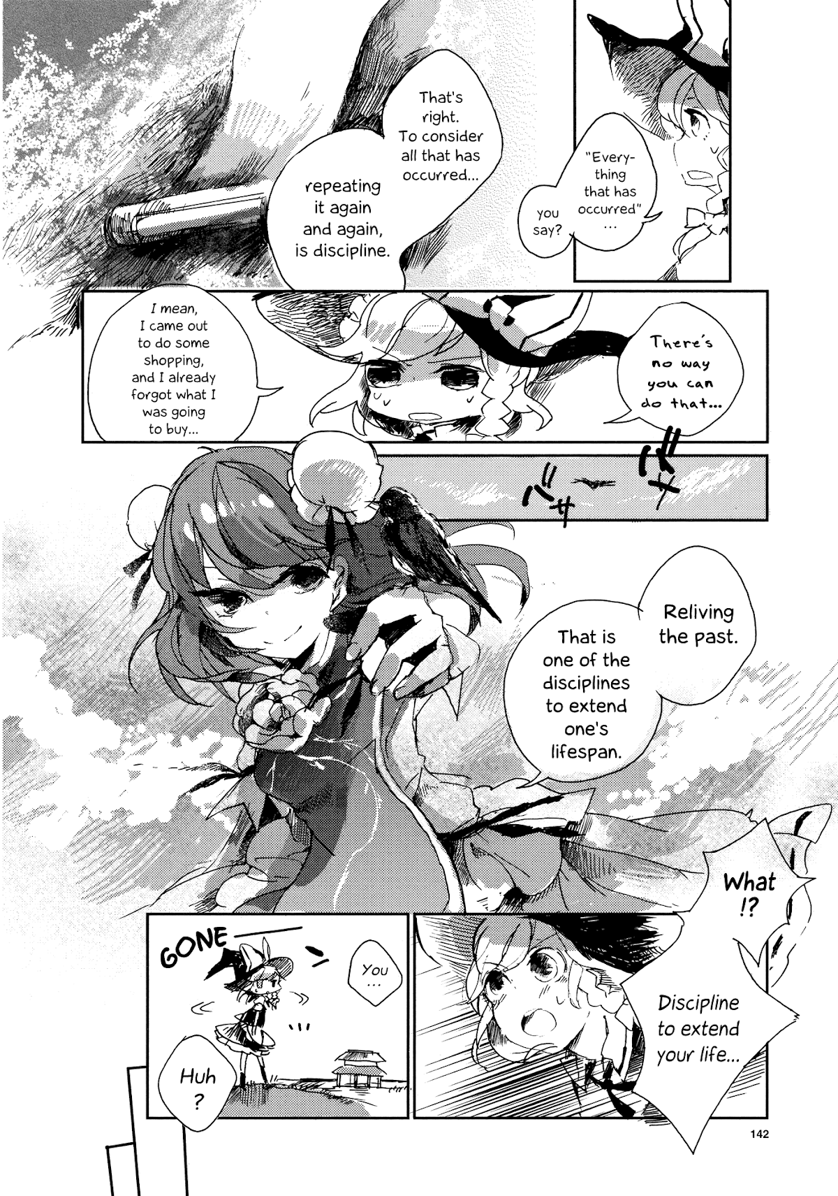 Touhou Ibarakasen - Wild and Horned Hermit Chapter 1 page 9 - Chapter 1: The One-Armed Horned Hermit