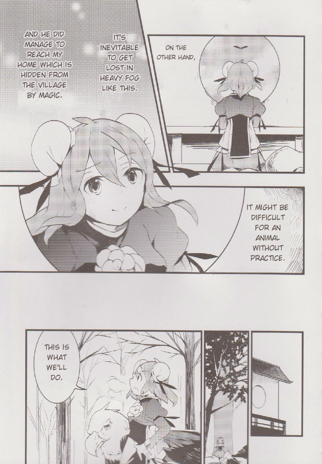 Touhou Ibarakasen - Wild and Horned Hermit Chapter 10 page 5 - Chapter 10: The Otherworld of Hahakigi