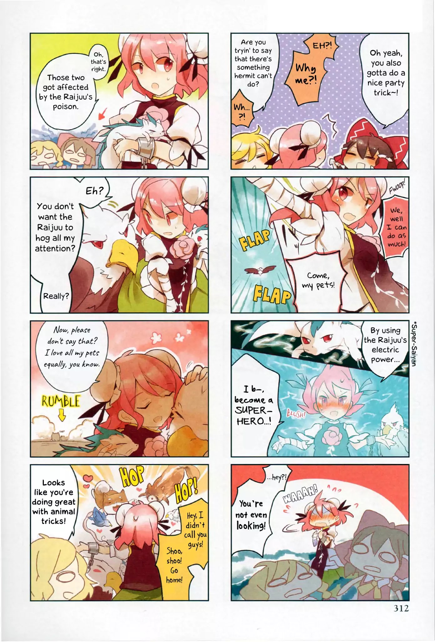 Touhou Ibarakasen - Wild and Horned Hermit Chapter 11.2 page 2 - Chapter 11.2: Tiny Business Travel Edition 4