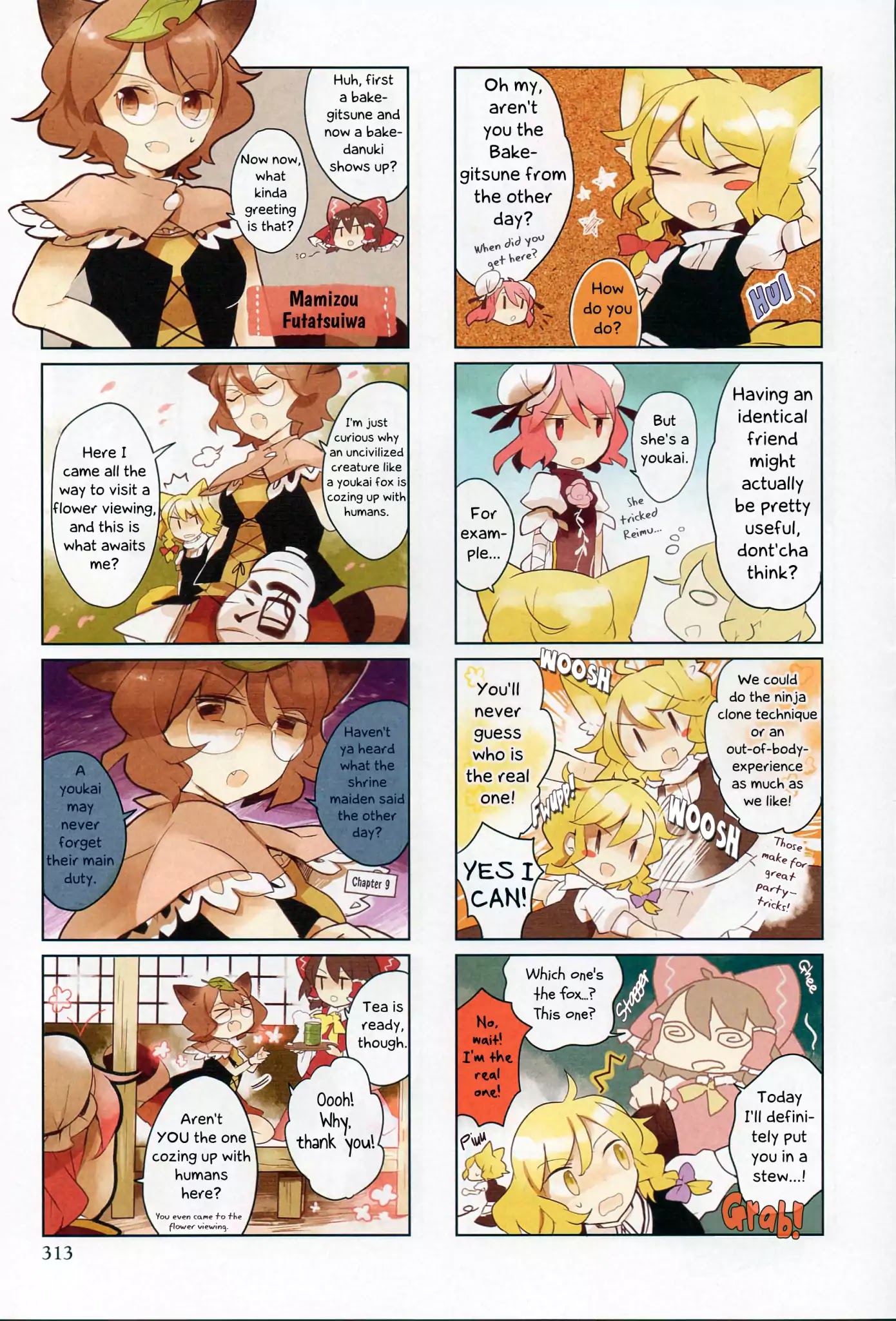 Touhou Ibarakasen - Wild and Horned Hermit Chapter 11.2 page 3 - Chapter 11.2: Tiny Business Travel Edition 4