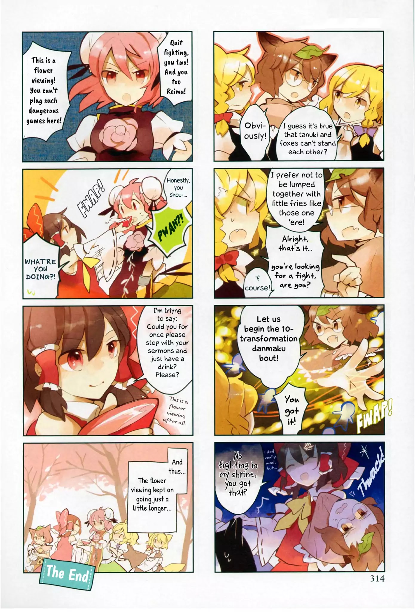 Touhou Ibarakasen - Wild and Horned Hermit Chapter 11.2 page 4 - Chapter 11.2: Tiny Business Travel Edition 4