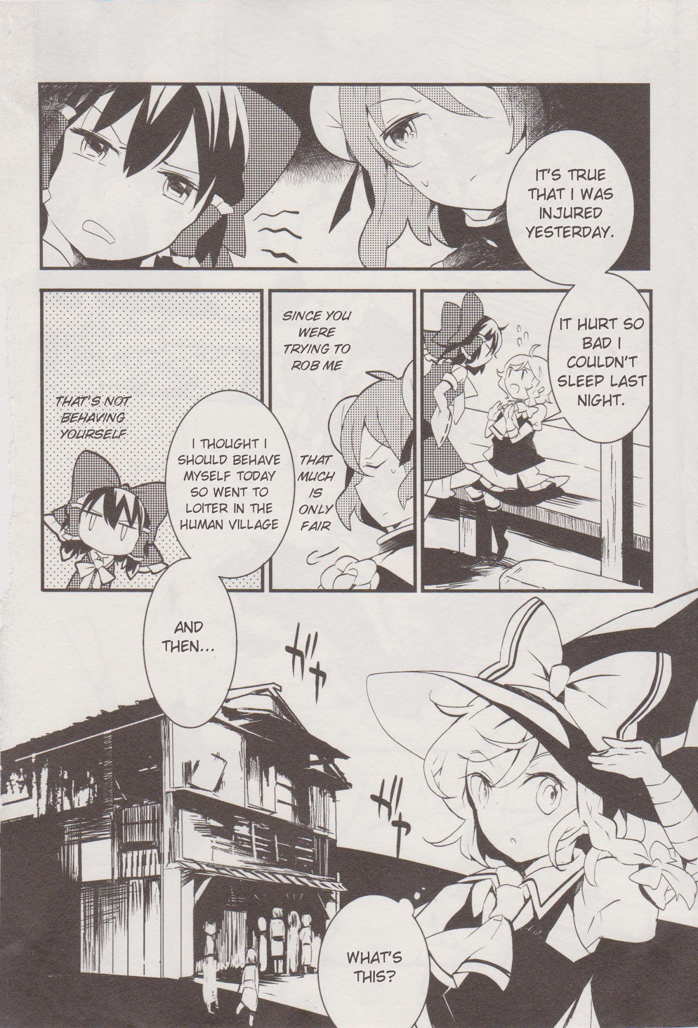 Touhou Ibarakasen - Wild and Horned Hermit Chapter 11 page 12 - Chapter 11: Unshou the Fisherman