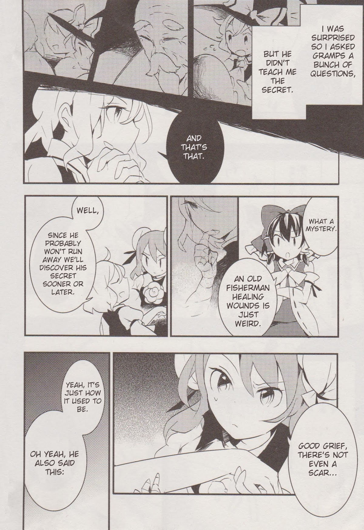 Touhou Ibarakasen - Wild and Horned Hermit Chapter 11 page 16 - Chapter 11: Unshou the Fisherman