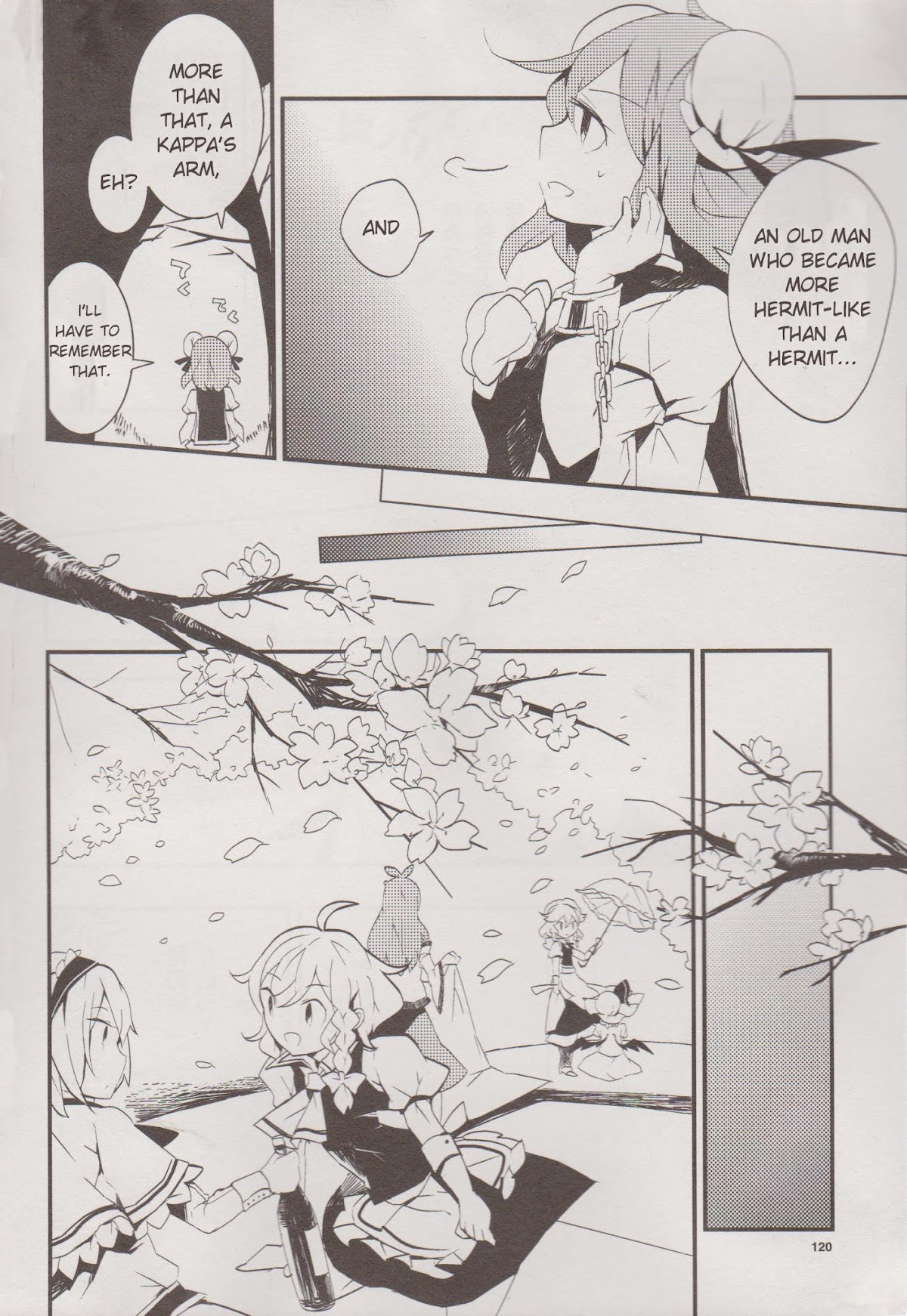 Touhou Ibarakasen - Wild and Horned Hermit Chapter 11 page 26 - Chapter 11: Unshou the Fisherman