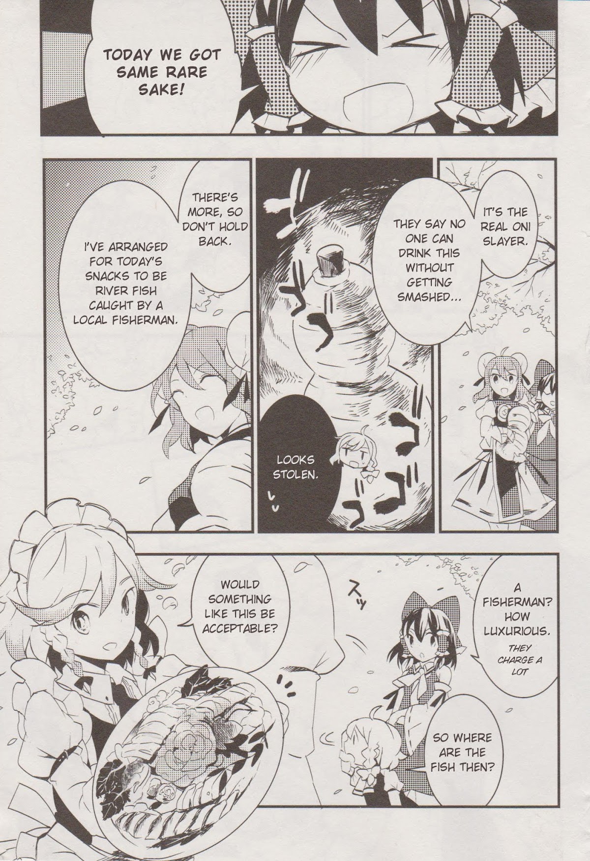 Touhou Ibarakasen - Wild and Horned Hermit Chapter 11 page 27 - Chapter 11: Unshou the Fisherman