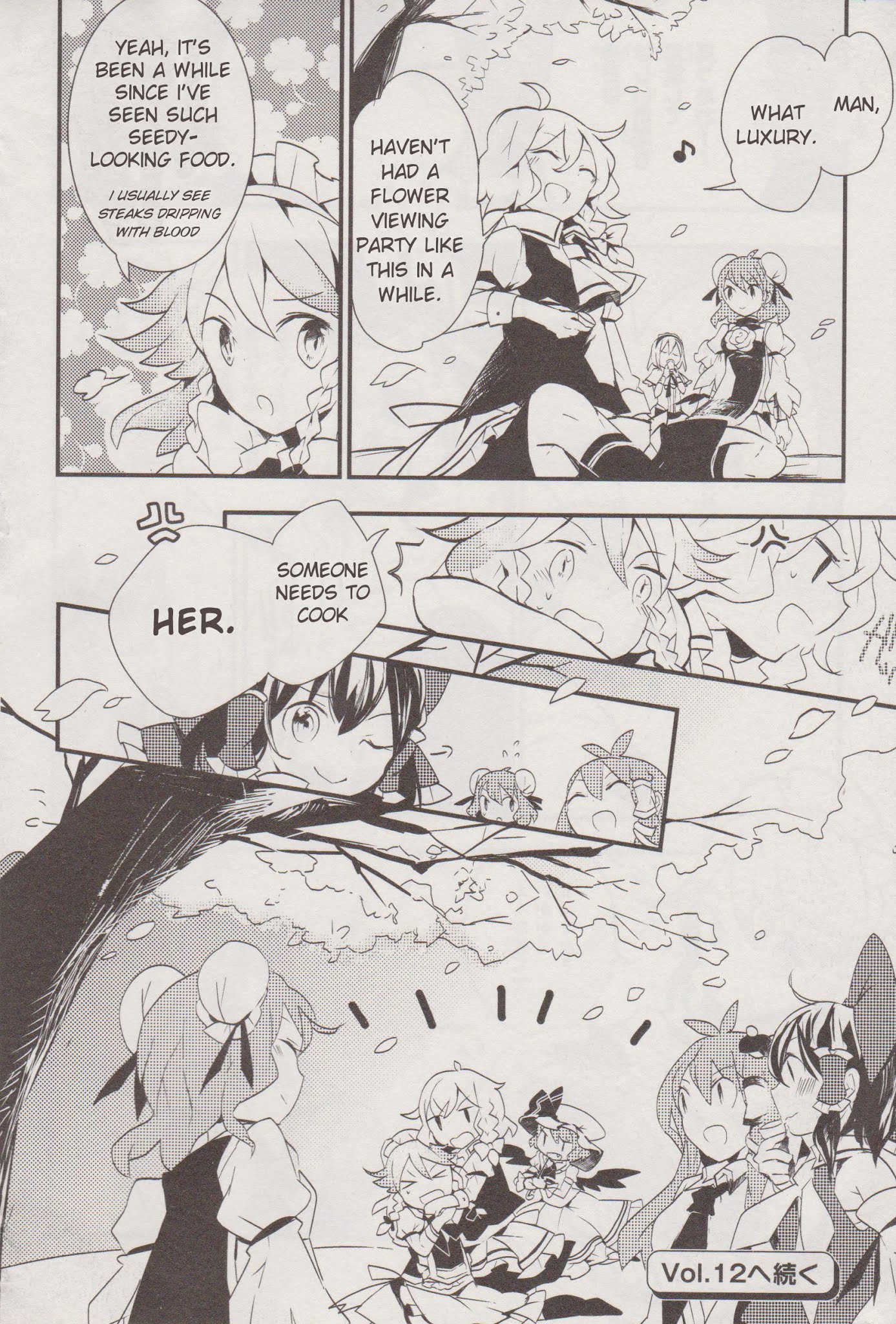 Touhou Ibarakasen - Wild and Horned Hermit Chapter 11 page 28 - Chapter 11: Unshou the Fisherman