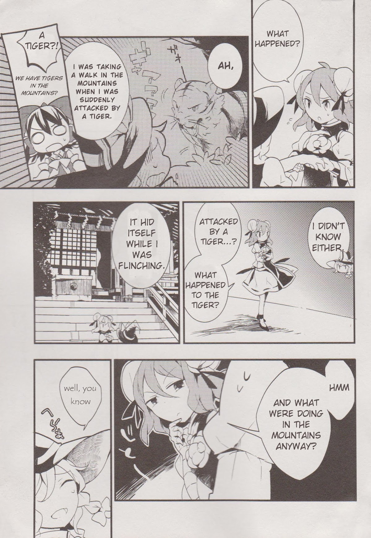 Touhou Ibarakasen - Wild and Horned Hermit Chapter 11 page 5 - Chapter 11: Unshou the Fisherman