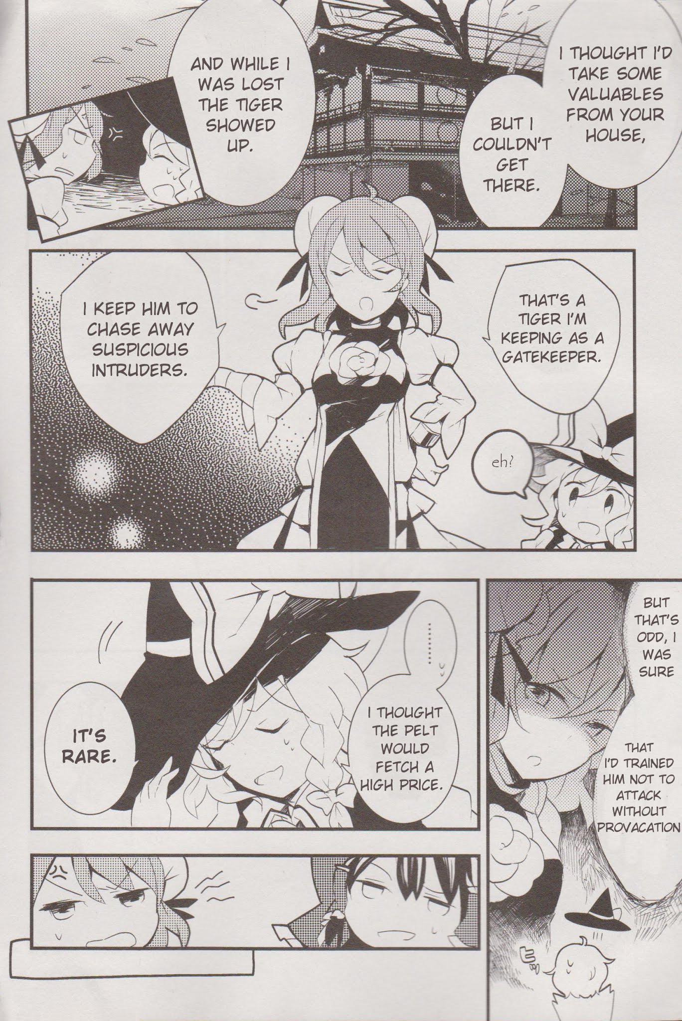 Touhou Ibarakasen - Wild and Horned Hermit Chapter 11 page 6 - Chapter 11: Unshou the Fisherman