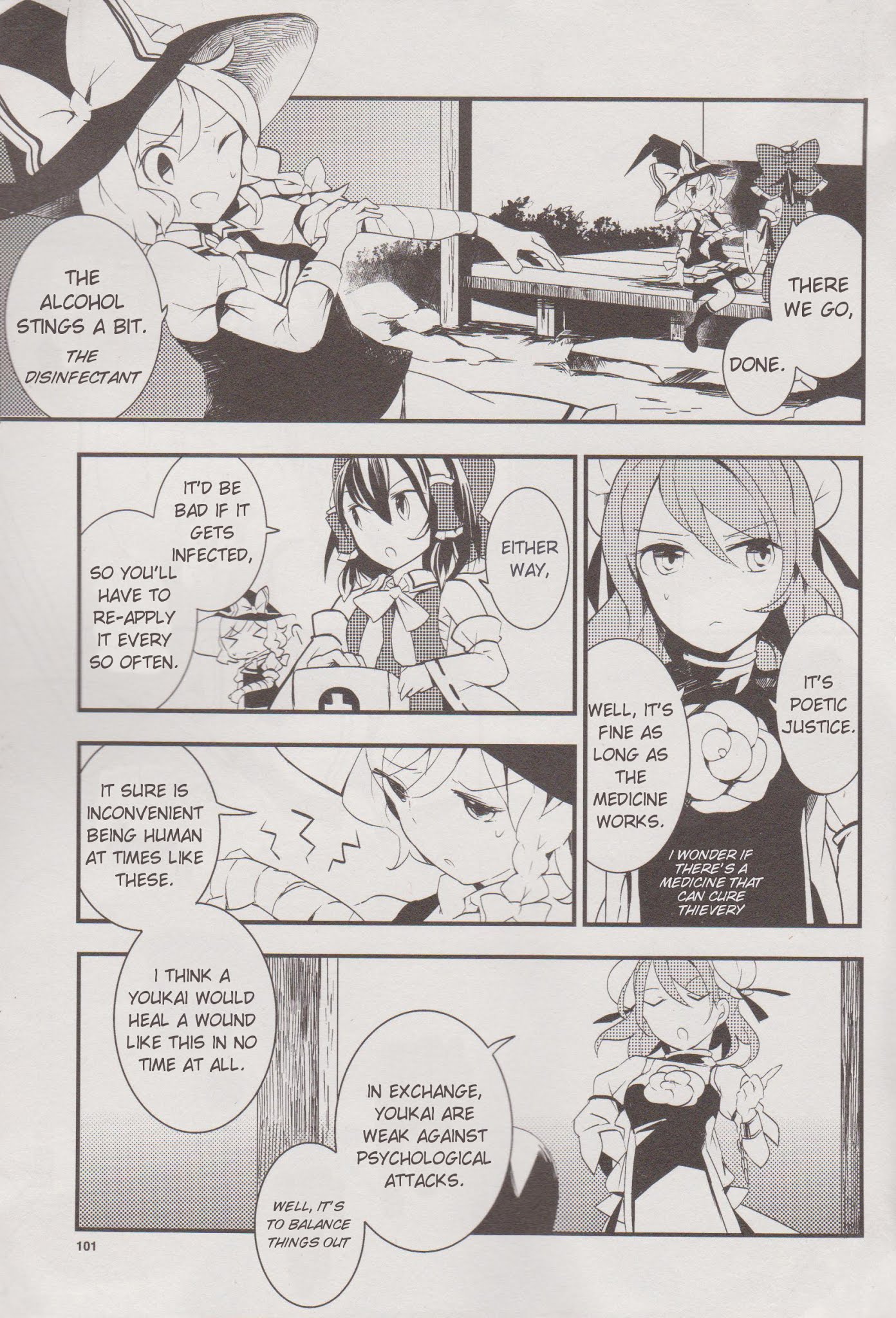 Touhou Ibarakasen - Wild and Horned Hermit Chapter 11 page 7 - Chapter 11: Unshou the Fisherman