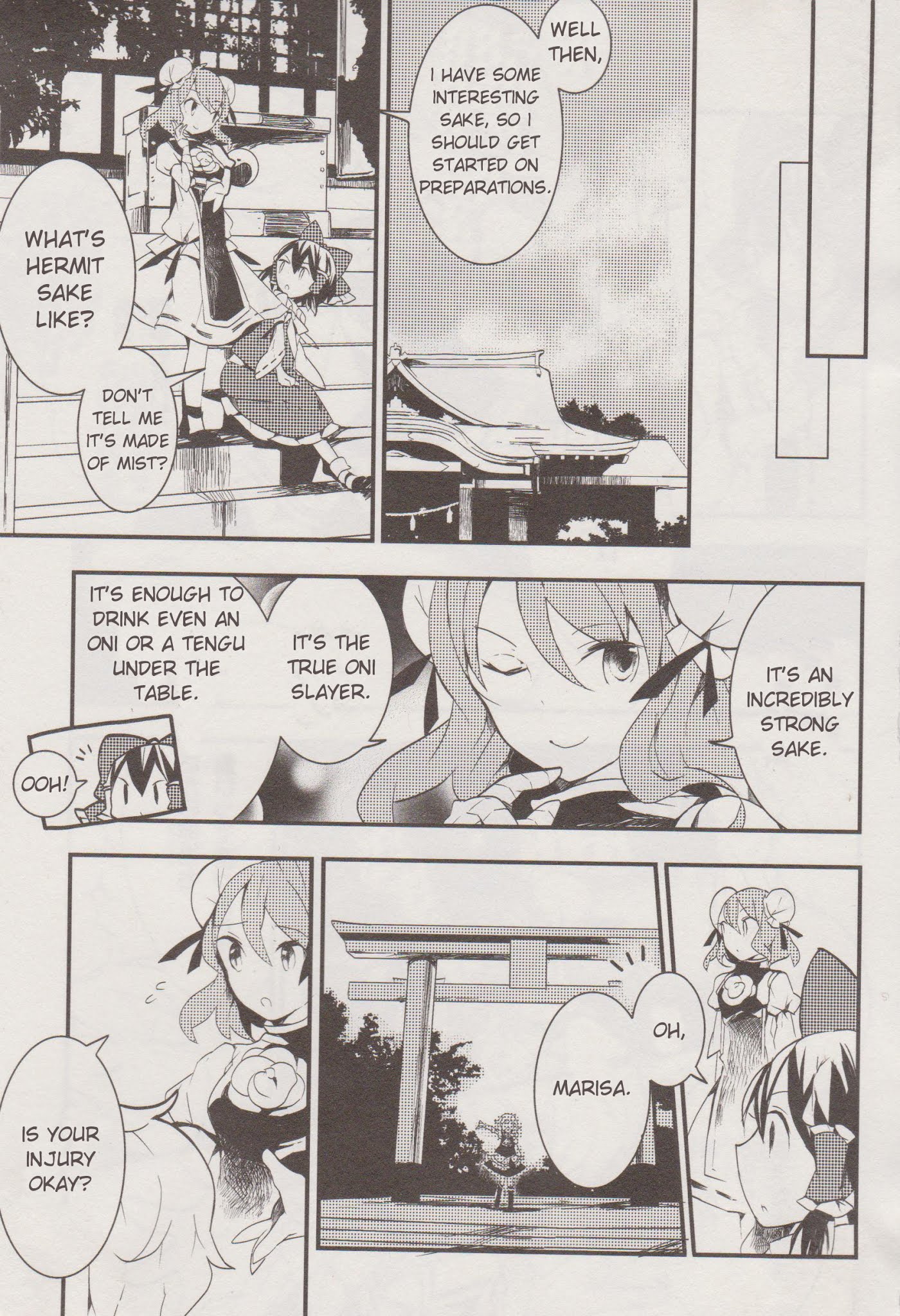 Touhou Ibarakasen - Wild and Horned Hermit Chapter 11 page 9 - Chapter 11: Unshou the Fisherman
