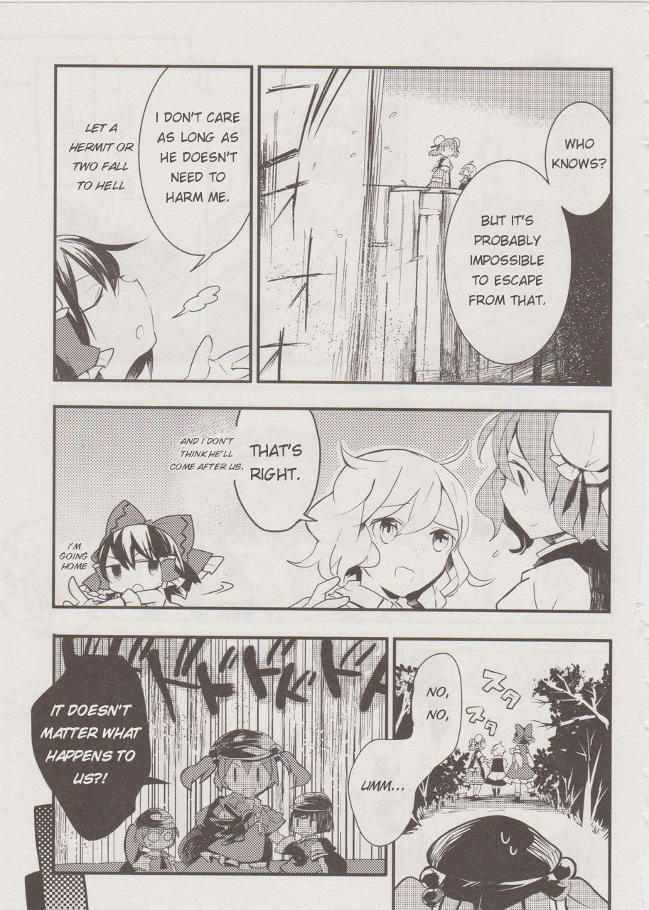 Touhou Ibarakasen - Wild and Horned Hermit Chapter 12 page 21 - Chapter 12: Hell's Welcoming