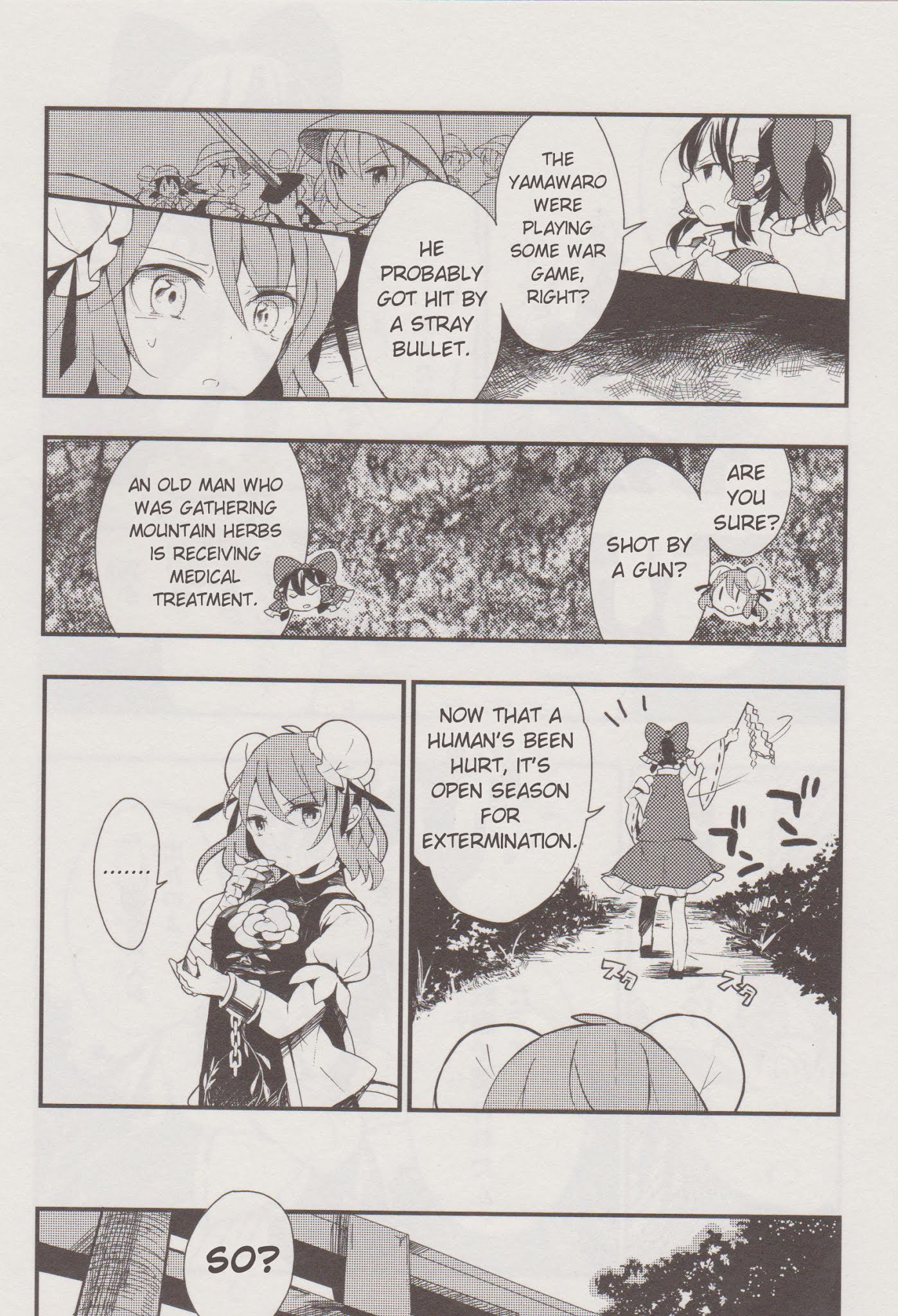 Touhou Ibarakasen - Wild and Horned Hermit Chapter 13 page 12 - Chapter 13: Kappa Forsaking the River