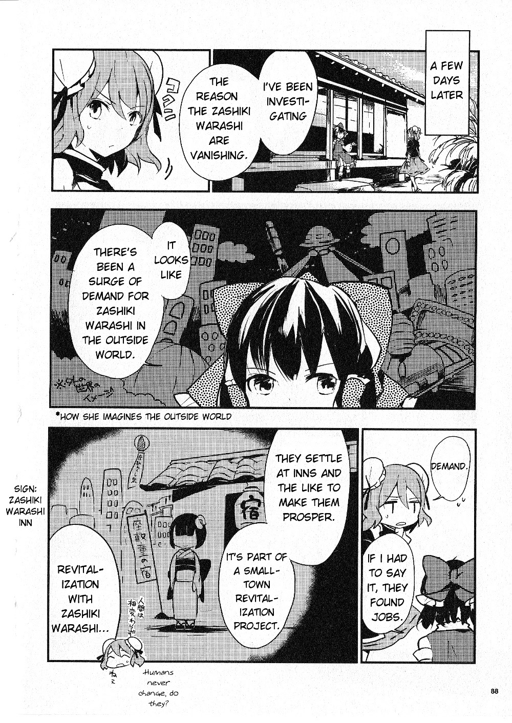 Touhou Ibarakasen - Wild and Horned Hermit Chapter 14 page 10 - Chapter 14: Youkai Preferred by Humans