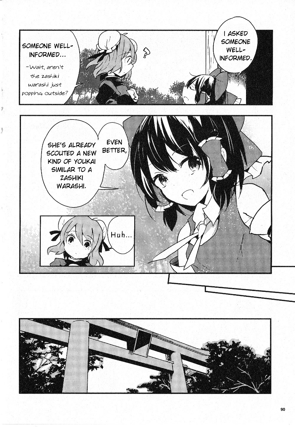 Touhou Ibarakasen - Wild and Horned Hermit Chapter 14 page 12 - Chapter 14: Youkai Preferred by Humans