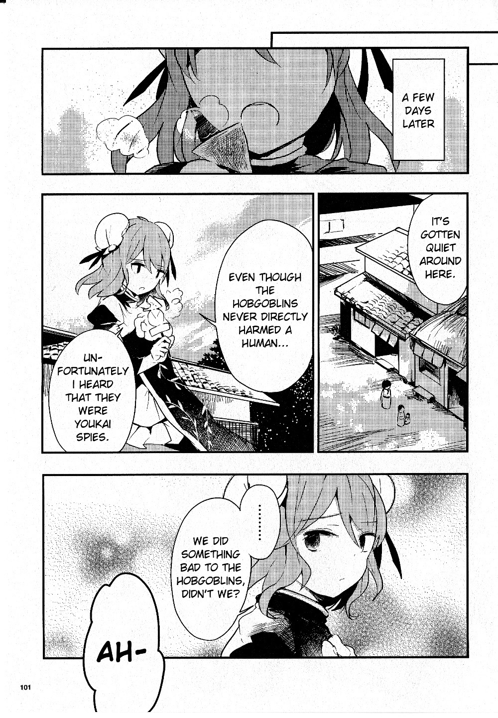Touhou Ibarakasen - Wild and Horned Hermit Chapter 14 page 23 - Chapter 14: Youkai Preferred by Humans