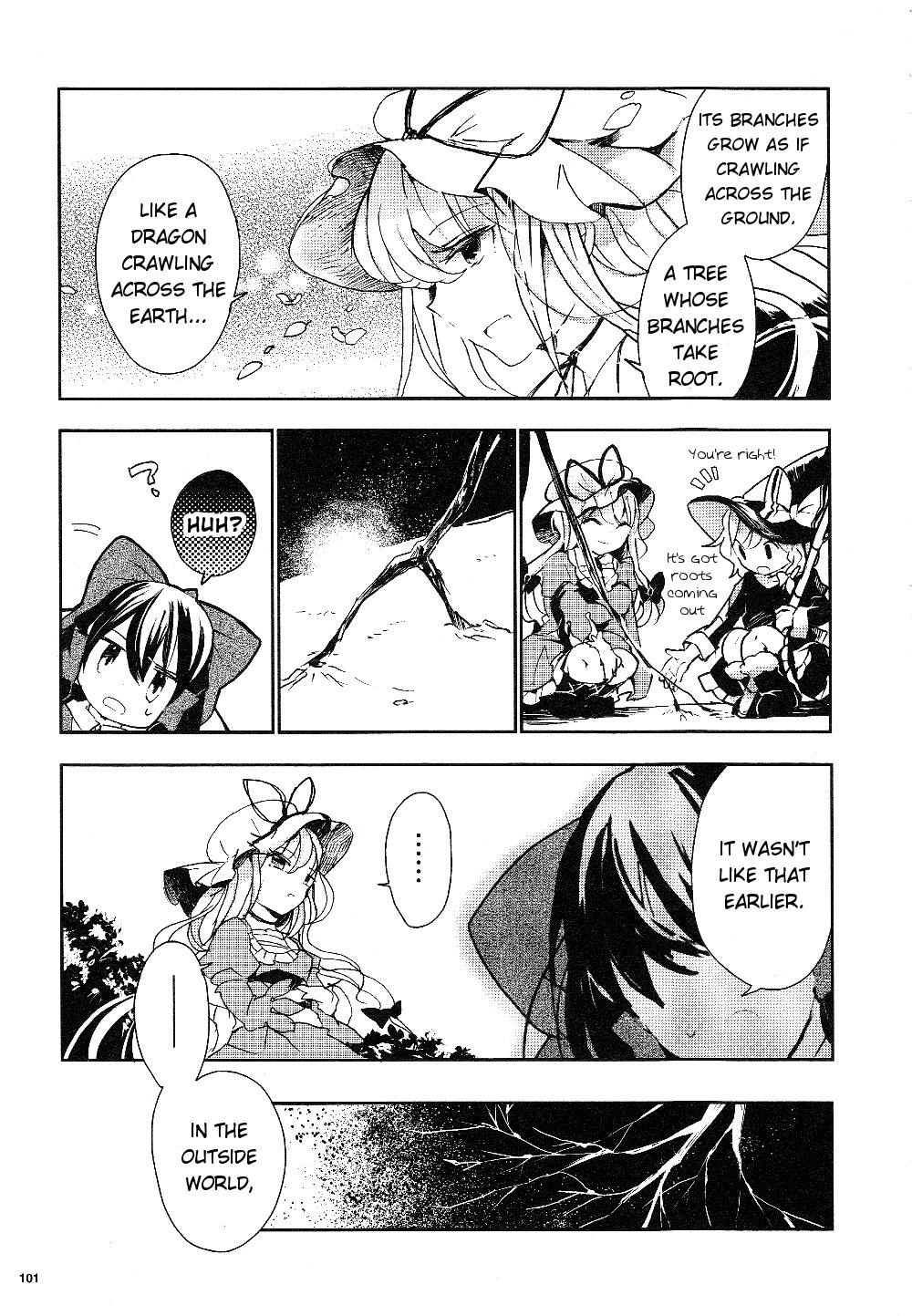 Touhou Ibarakasen - Wild and Horned Hermit Chapter 15 page 23 - Chapter 15: Visible Goshintai