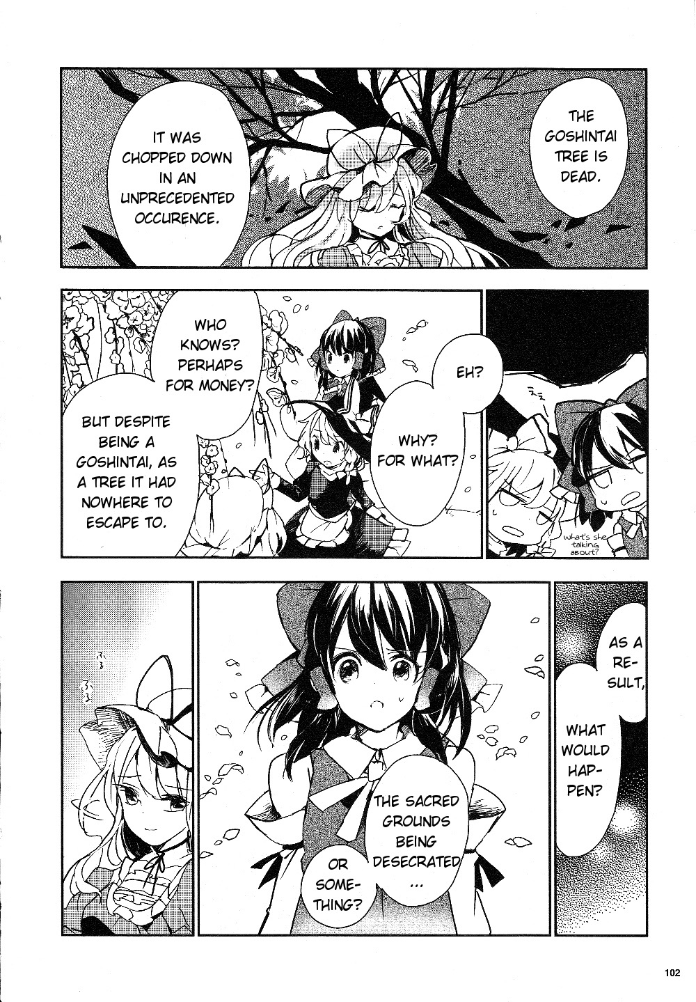 Touhou Ibarakasen - Wild and Horned Hermit Chapter 15 page 24 - Chapter 15: Visible Goshintai