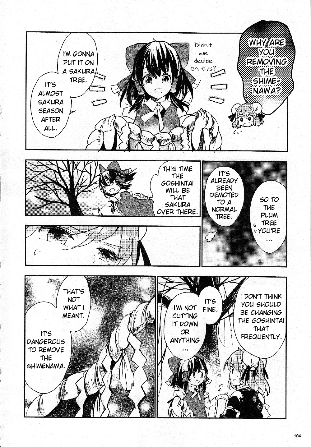 Touhou Ibarakasen - Wild and Horned Hermit Chapter 15 page 26 - Chapter 15: Visible Goshintai
