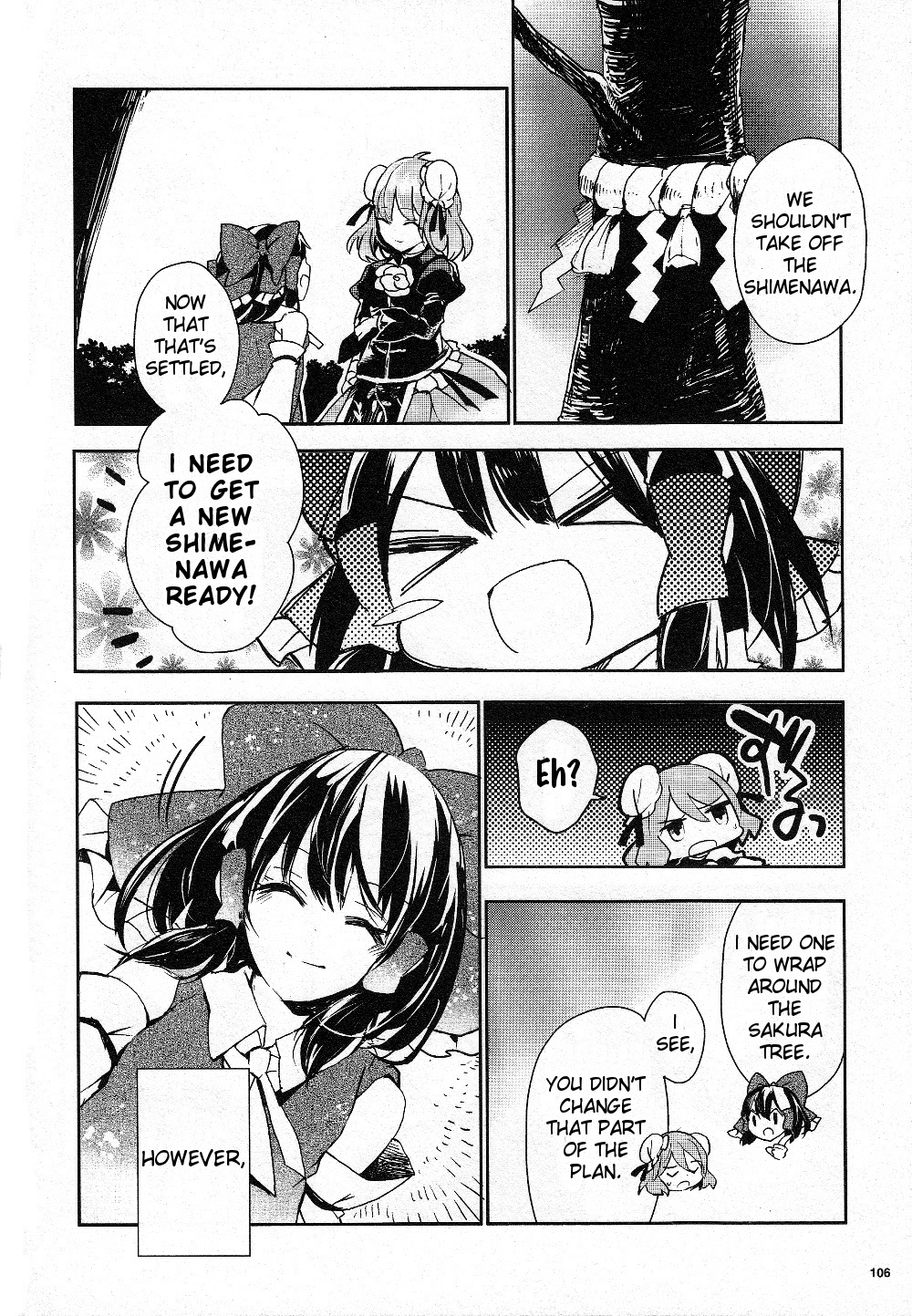 Touhou Ibarakasen - Wild and Horned Hermit Chapter 15 page 28 - Chapter 15: Visible Goshintai