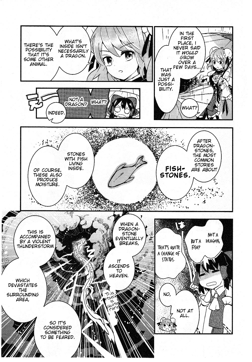 Touhou Ibarakasen - Wild and Horned Hermit Chapter 17 page 17 - Chapter 17: The Rainy Season's Rare Stone
