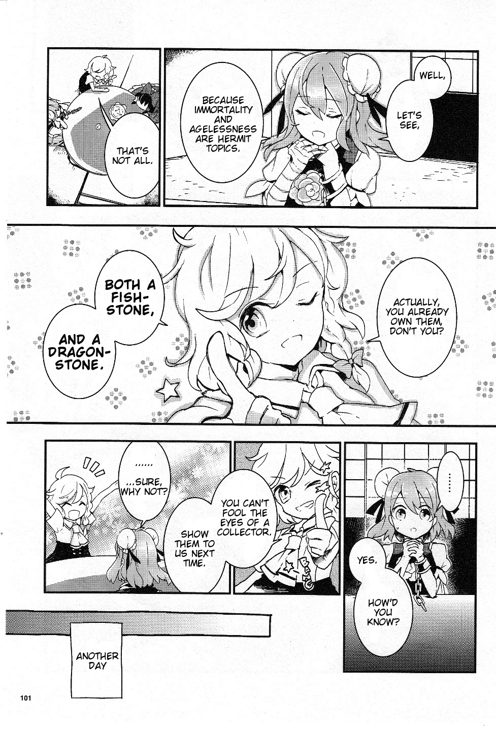 Touhou Ibarakasen - Wild and Horned Hermit Chapter 17 page 23 - Chapter 17: The Rainy Season's Rare Stone