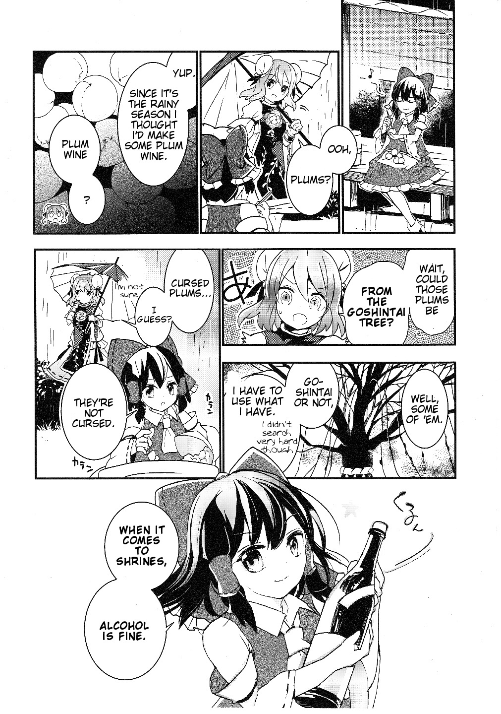 Touhou Ibarakasen - Wild and Horned Hermit Chapter 17 page 4 - Chapter 17: The Rainy Season's Rare Stone