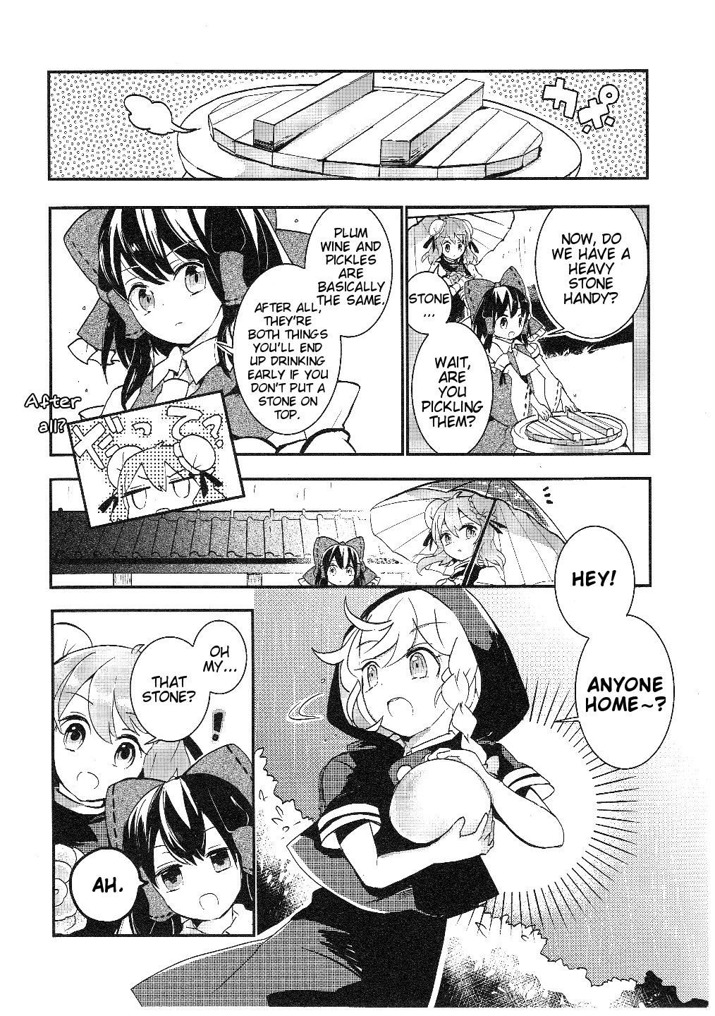 Touhou Ibarakasen - Wild and Horned Hermit Chapter 17 page 6 - Chapter 17: The Rainy Season's Rare Stone