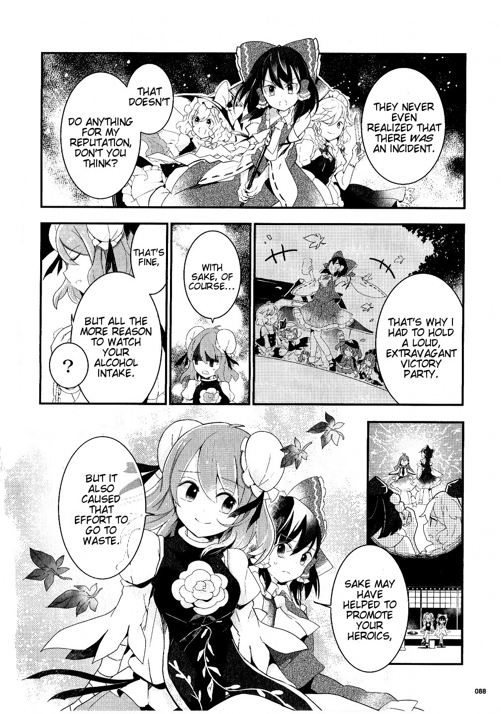 Touhou Ibarakasen - Wild and Horned Hermit Chapter 19 page 10 - Chapter 19: A Sake with History
