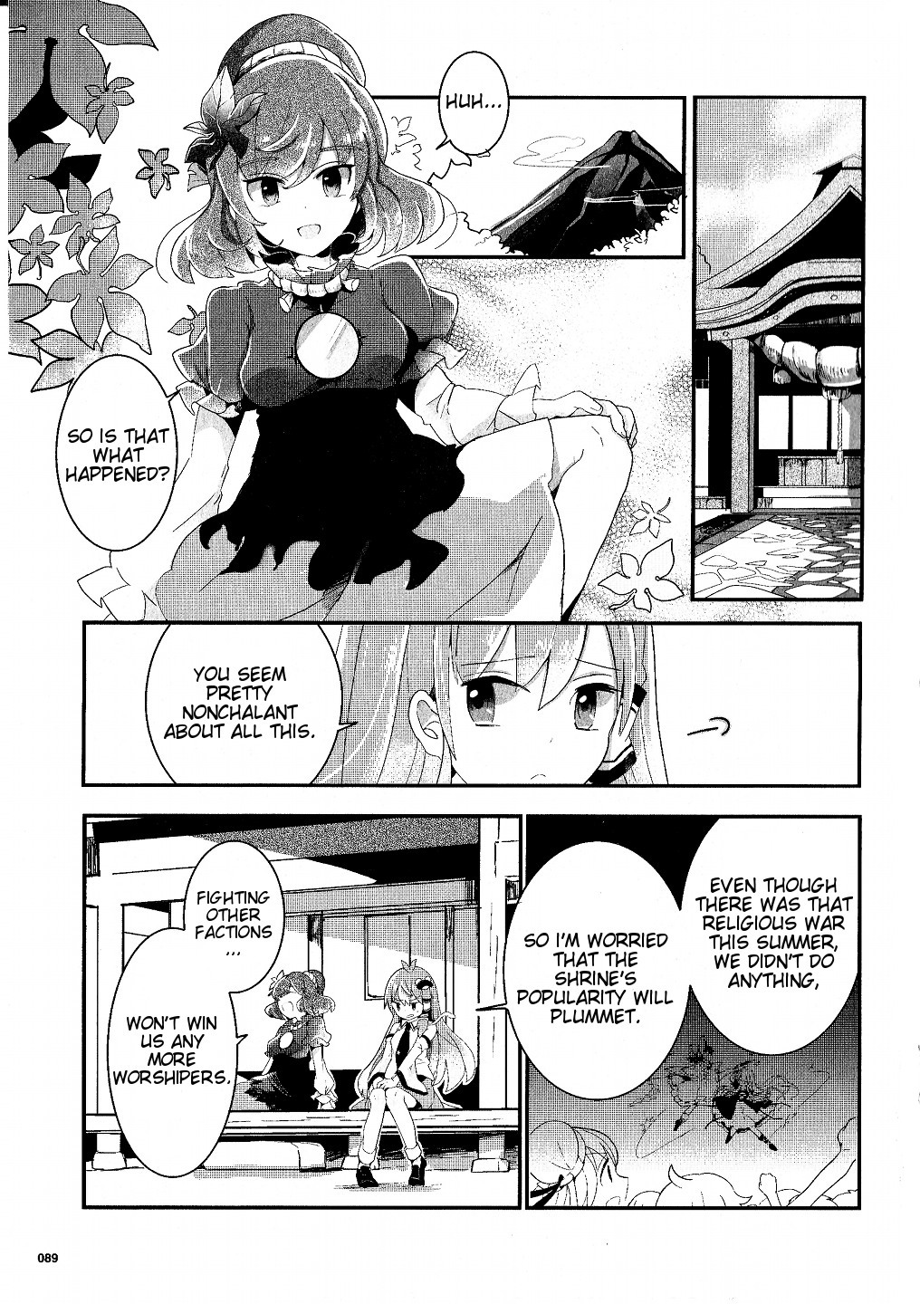 Touhou Ibarakasen - Wild and Horned Hermit Chapter 19 page 11 - Chapter 19: A Sake with History
