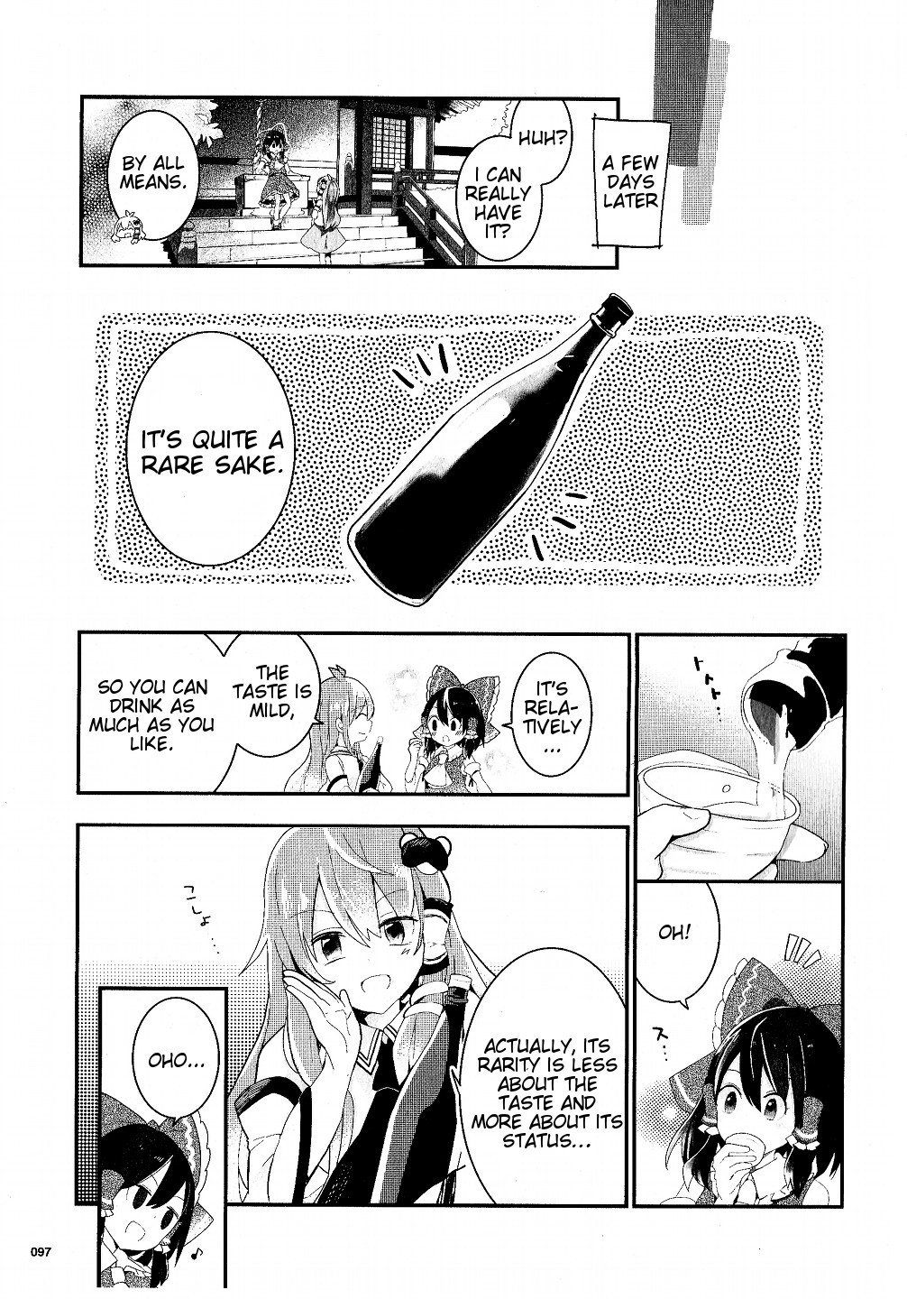 Touhou Ibarakasen - Wild and Horned Hermit Chapter 19 page 19 - Chapter 19: A Sake with History