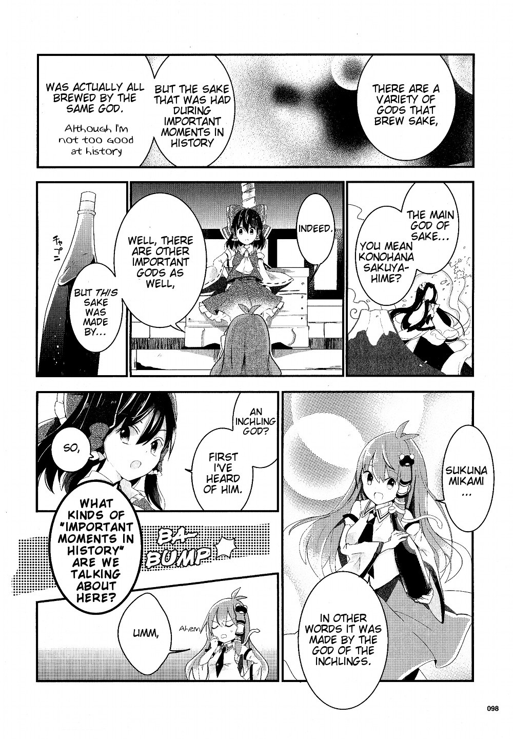 Touhou Ibarakasen - Wild and Horned Hermit Chapter 19 page 20 - Chapter 19: A Sake with History