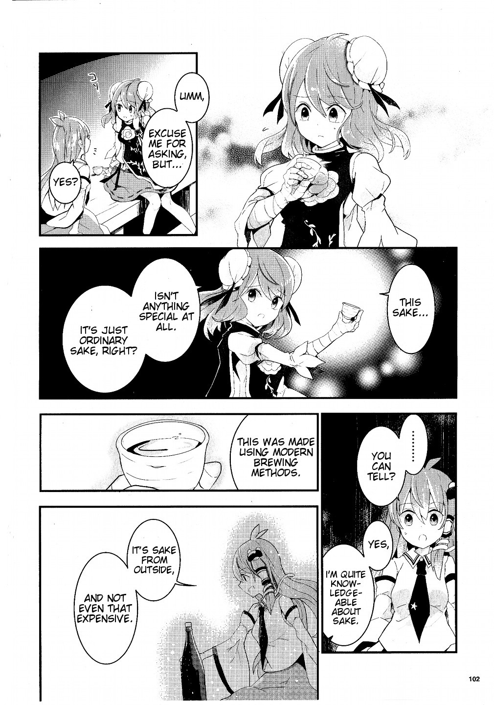 Touhou Ibarakasen - Wild and Horned Hermit Chapter 19 page 24 - Chapter 19: A Sake with History