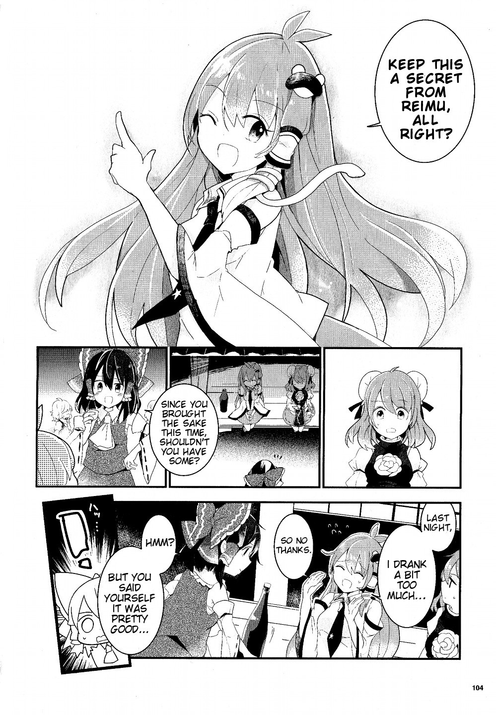 Touhou Ibarakasen - Wild and Horned Hermit Chapter 19 page 26 - Chapter 19: A Sake with History