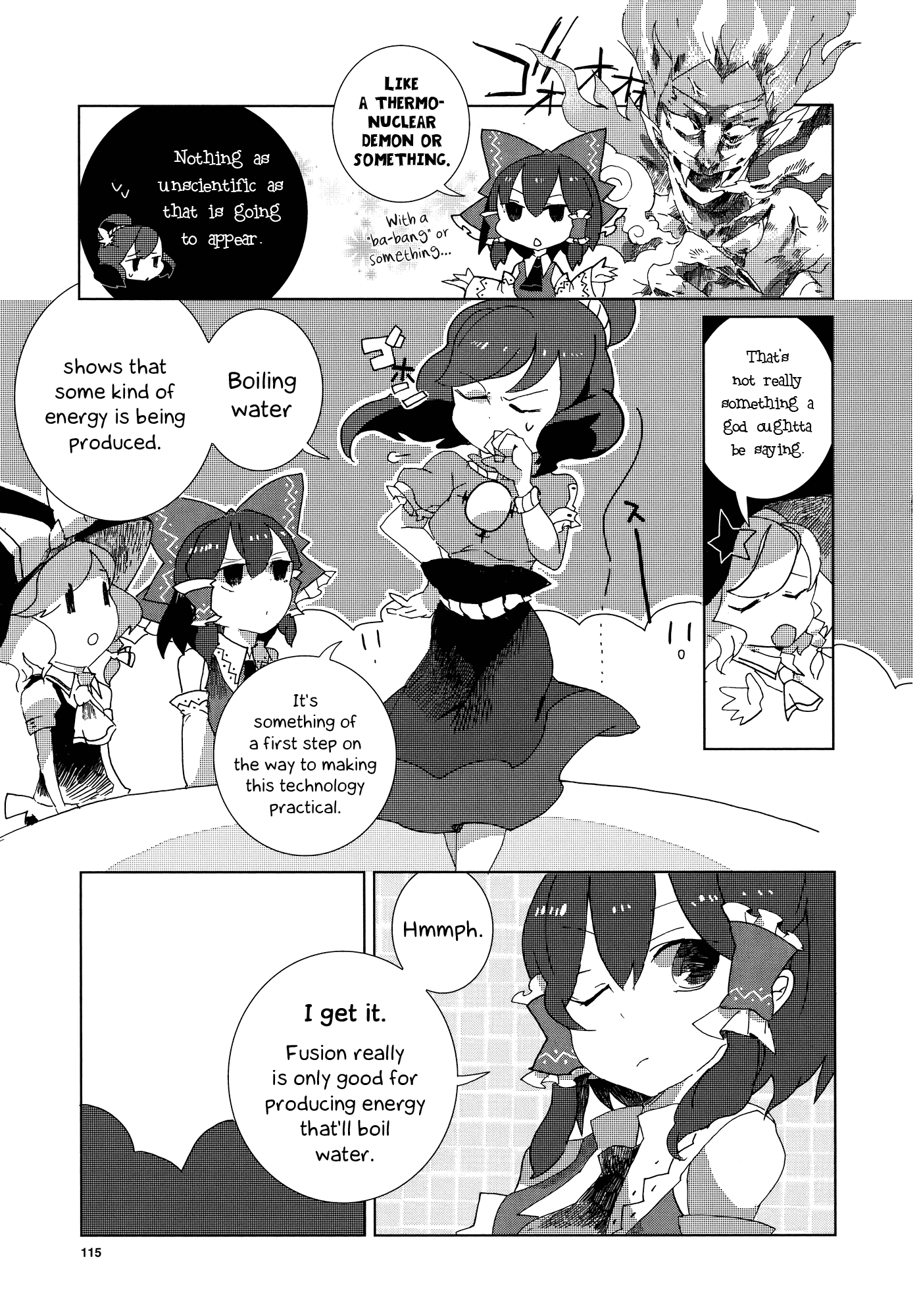 Touhou Ibarakasen - Wild and Horned Hermit Chapter 2 page 22 - Chapter 2: The Intentionally Abandoned Technology and Hell