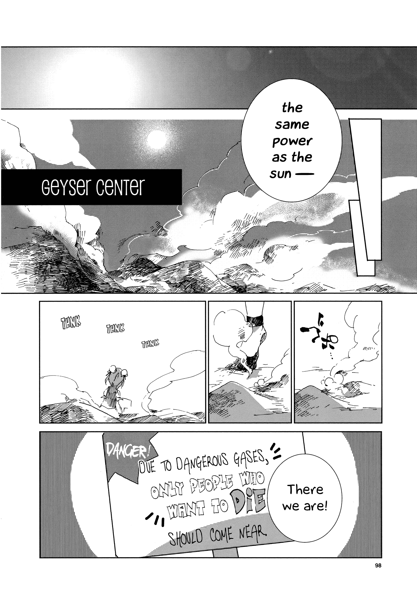 Touhou Ibarakasen - Wild and Horned Hermit Chapter 2 page 5 - Chapter 2: The Intentionally Abandoned Technology and Hell