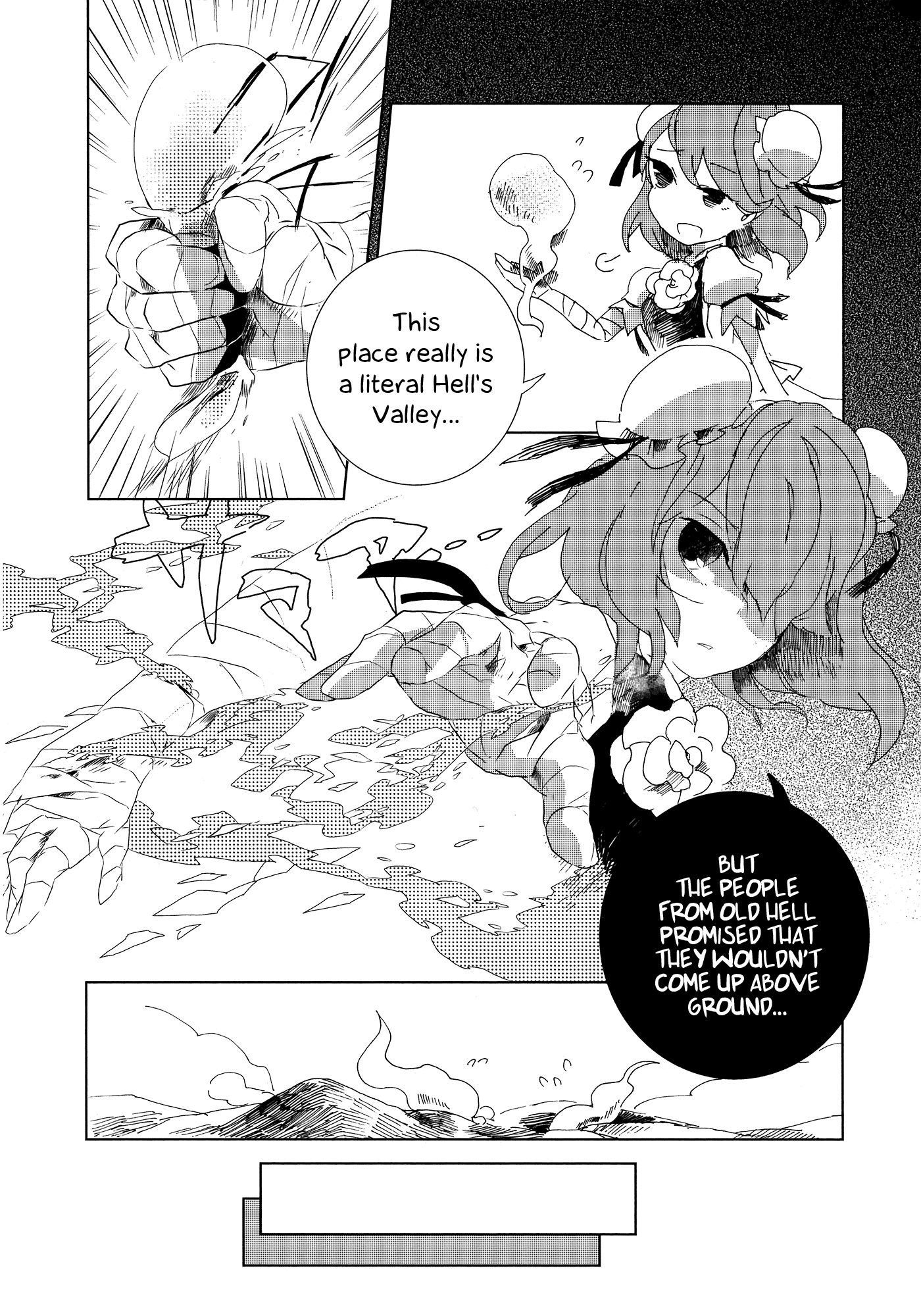 Touhou Ibarakasen - Wild and Horned Hermit Chapter 2 page 7 - Chapter 2: The Intentionally Abandoned Technology and Hell